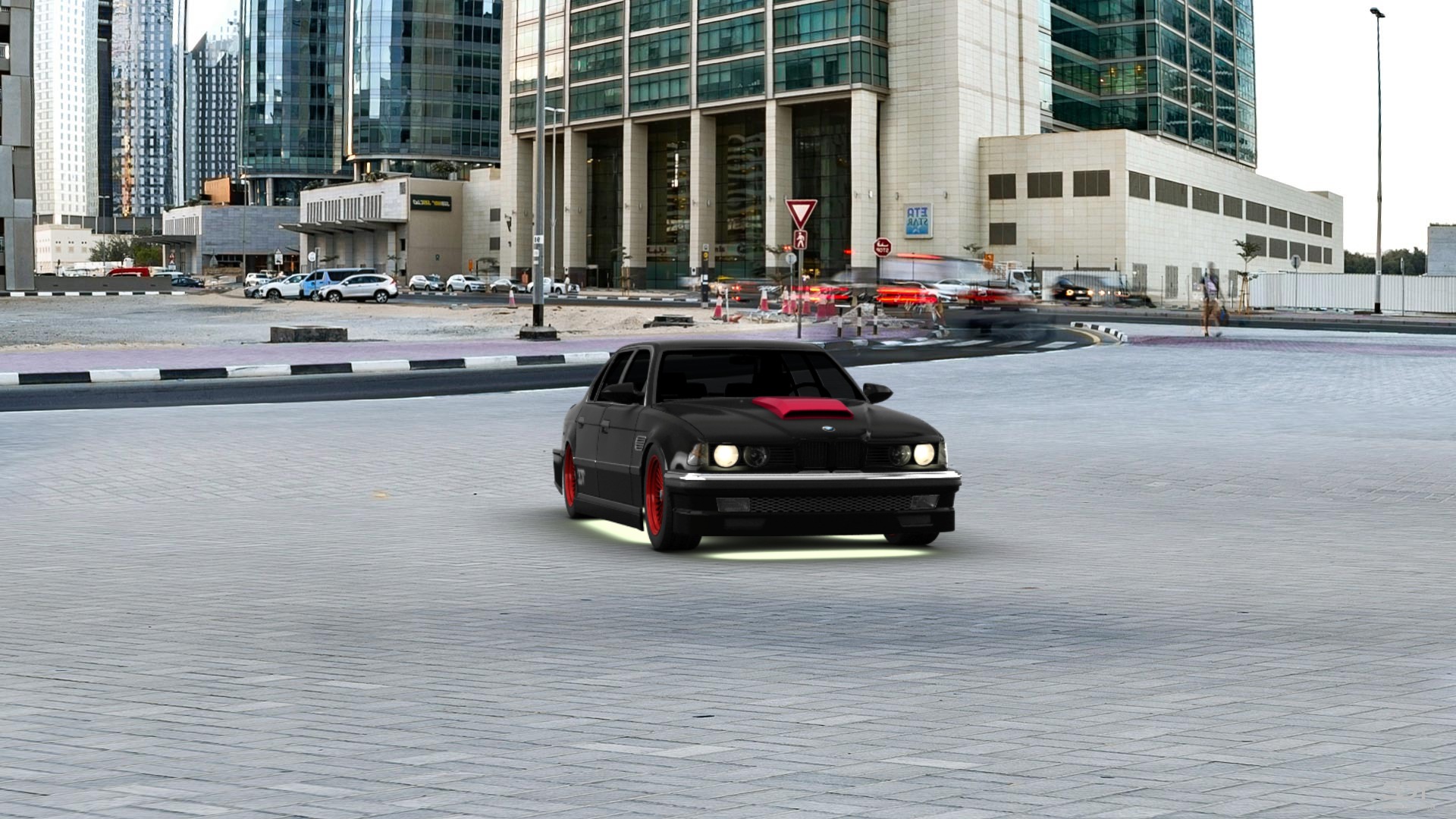 BMW 7 Series Sedan 1986 tuning