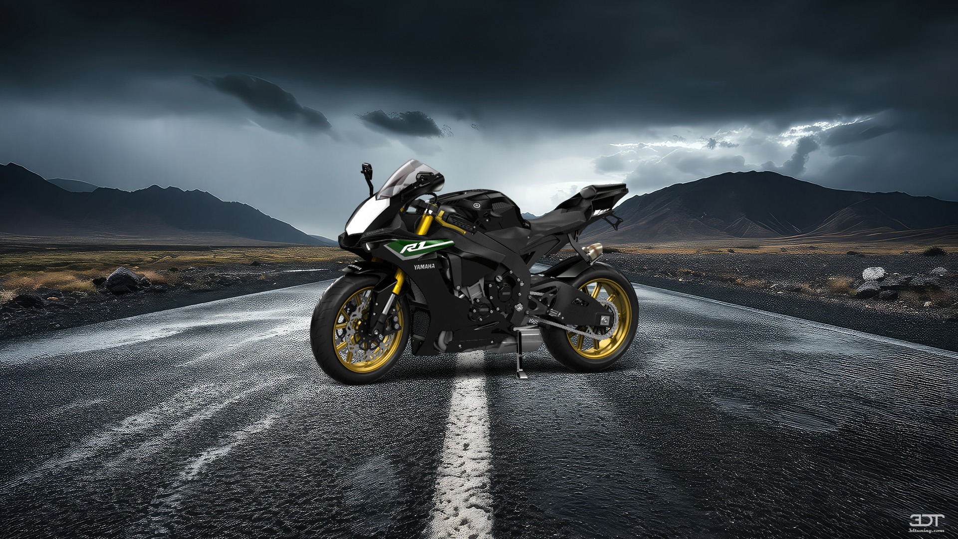 Yamaha YZF R1 Sport Bike 2015 tuning
