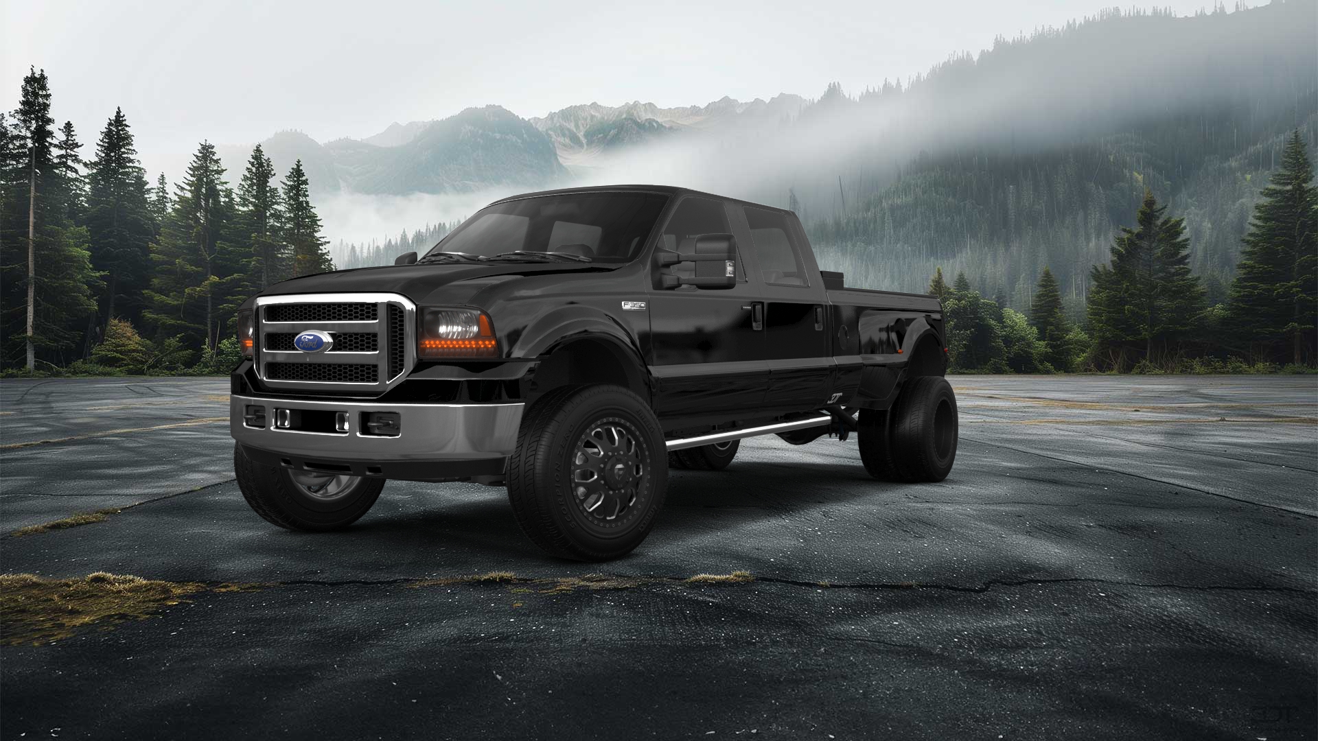 Ford F-350 DRW 4 Door pickup truck 1999 tuning