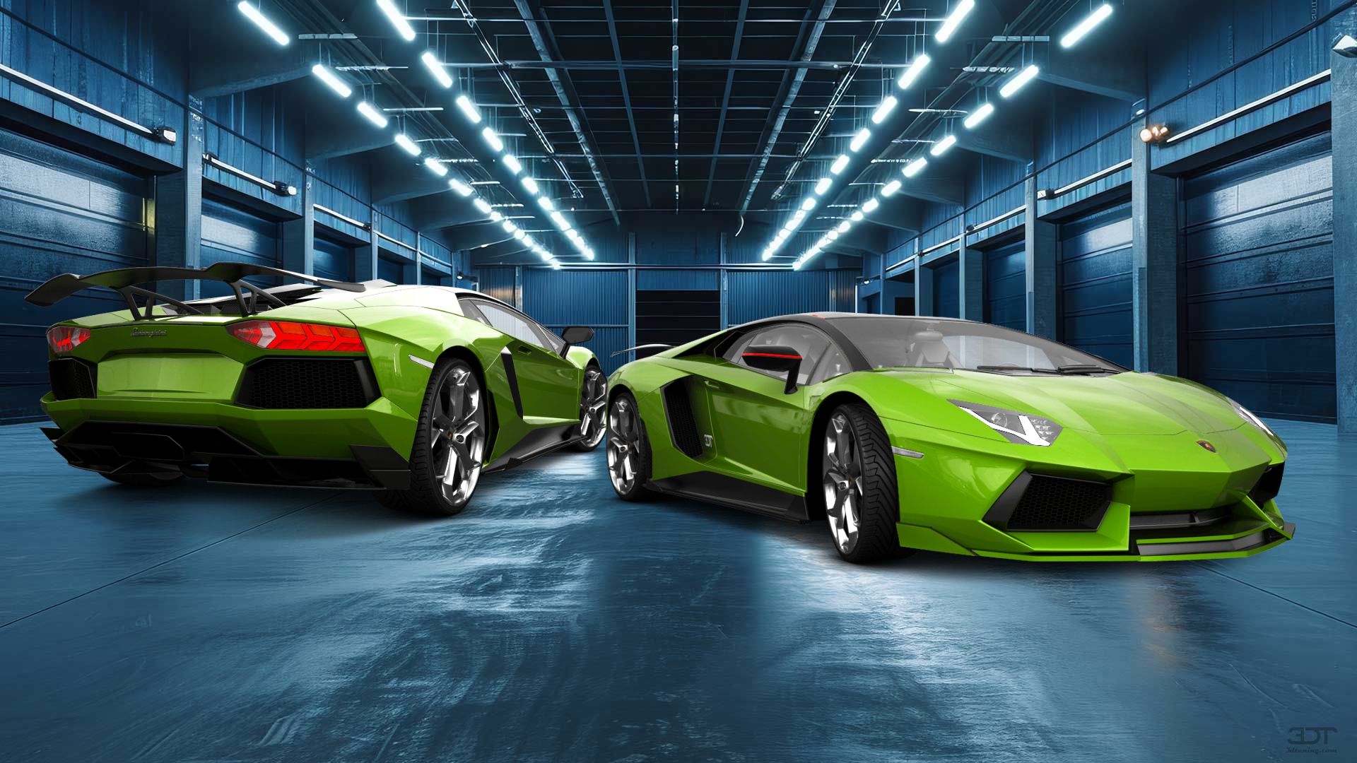 Lamborghini Aventador 2 Door Coupe 2012 tuning