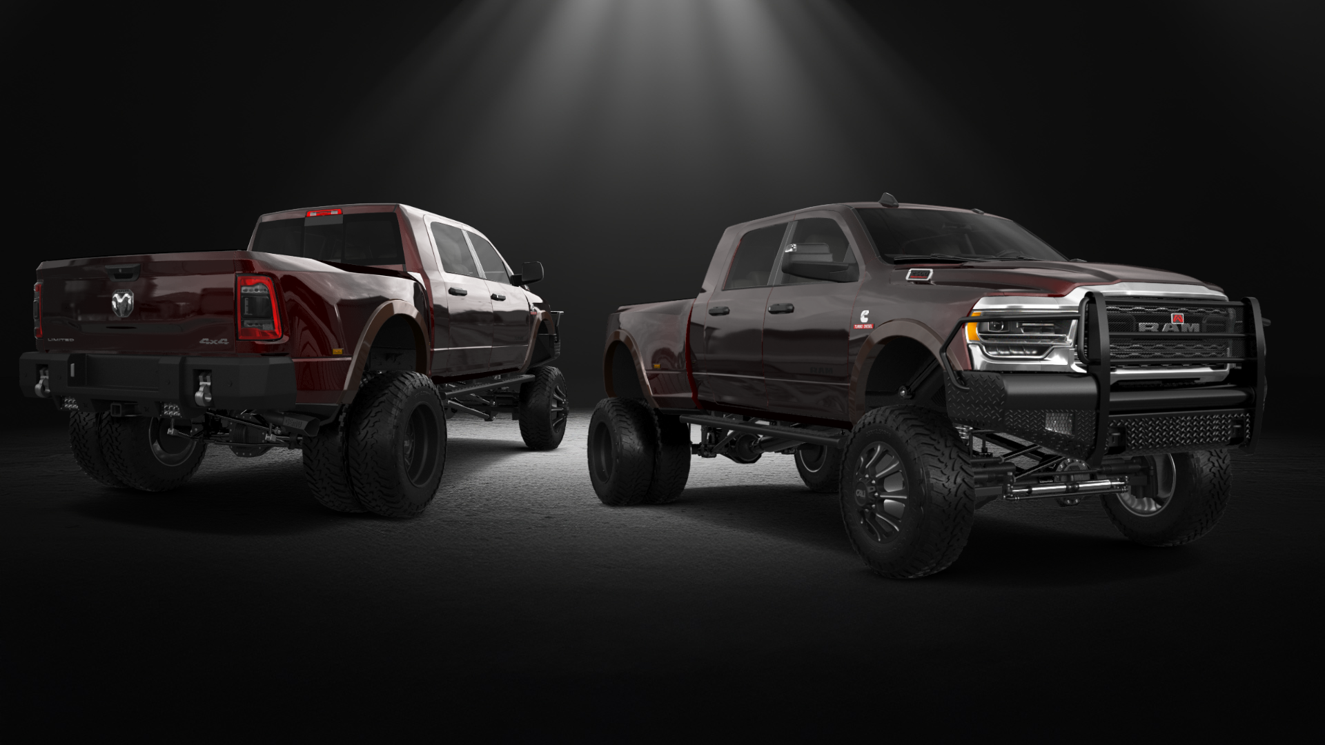 Dodge Ram 3500 4 Door pickup truck 2020