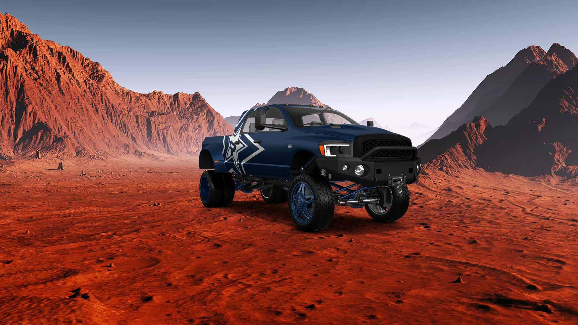 Dodge Ram 3500 Dually 4 Door pickup truck 2007 tuning