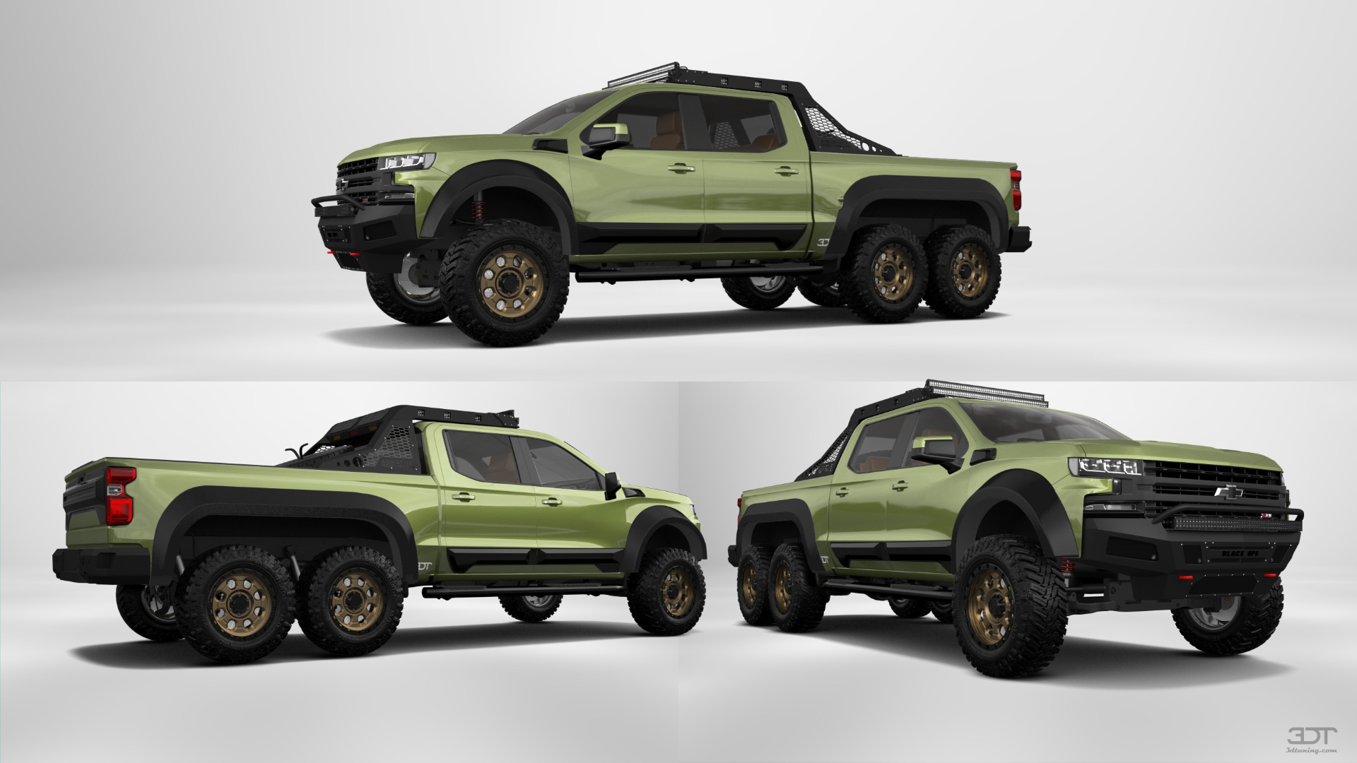 Chevrolet Silverado Hennessey Goliath 6X6 Truck 2020 tuning