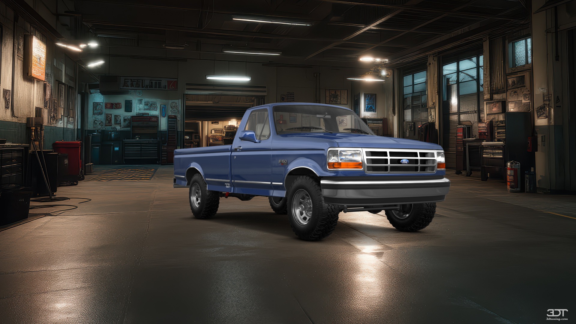 Ford F-150 Regular Cab 2 Door pickup truck 1992 tuning