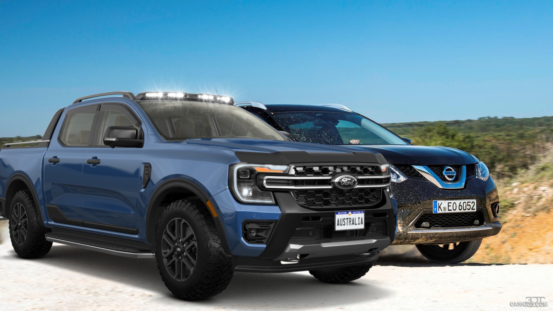 Ford Ranger 4 Door pickup truck 2022 Images