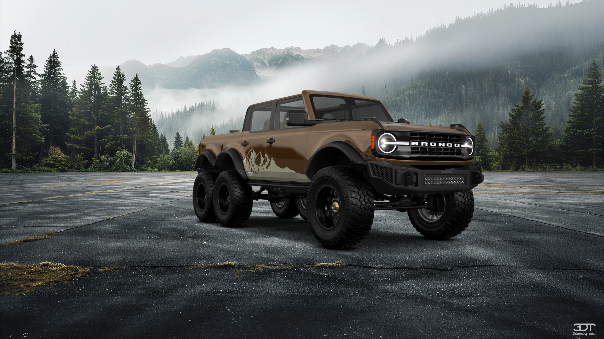 Ford Bronco 6X6 4 Door pickup truck 2021