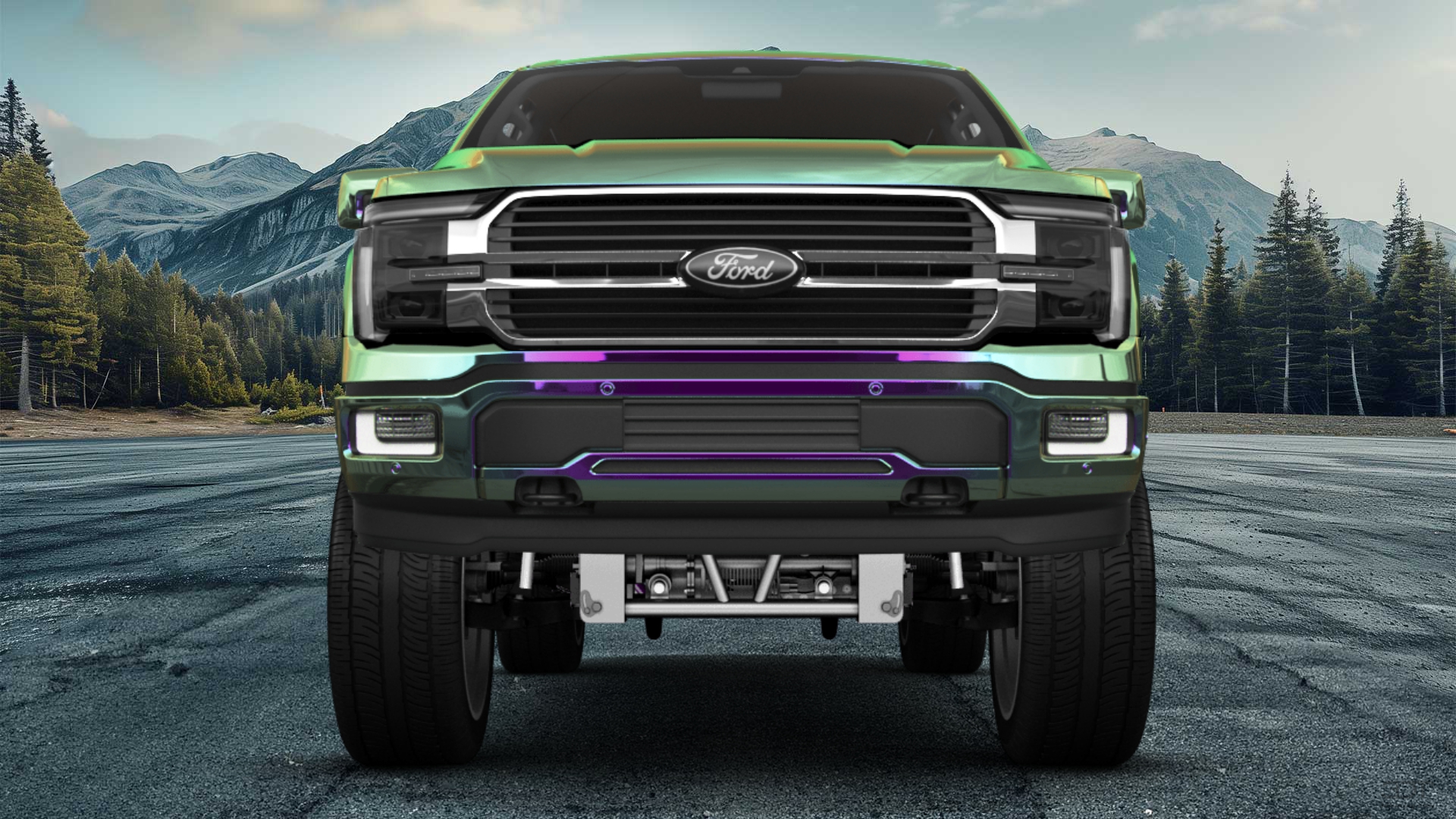 Ford F-150 SuperCrew 4 Door pickup truck 2024 tuning