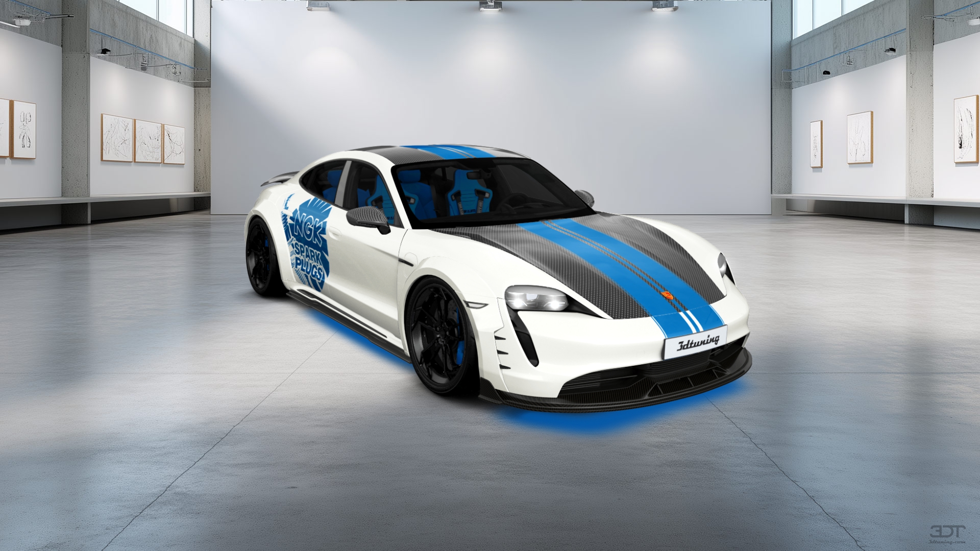 Porsche Taycan 4 Door Saloon 2019 tuning