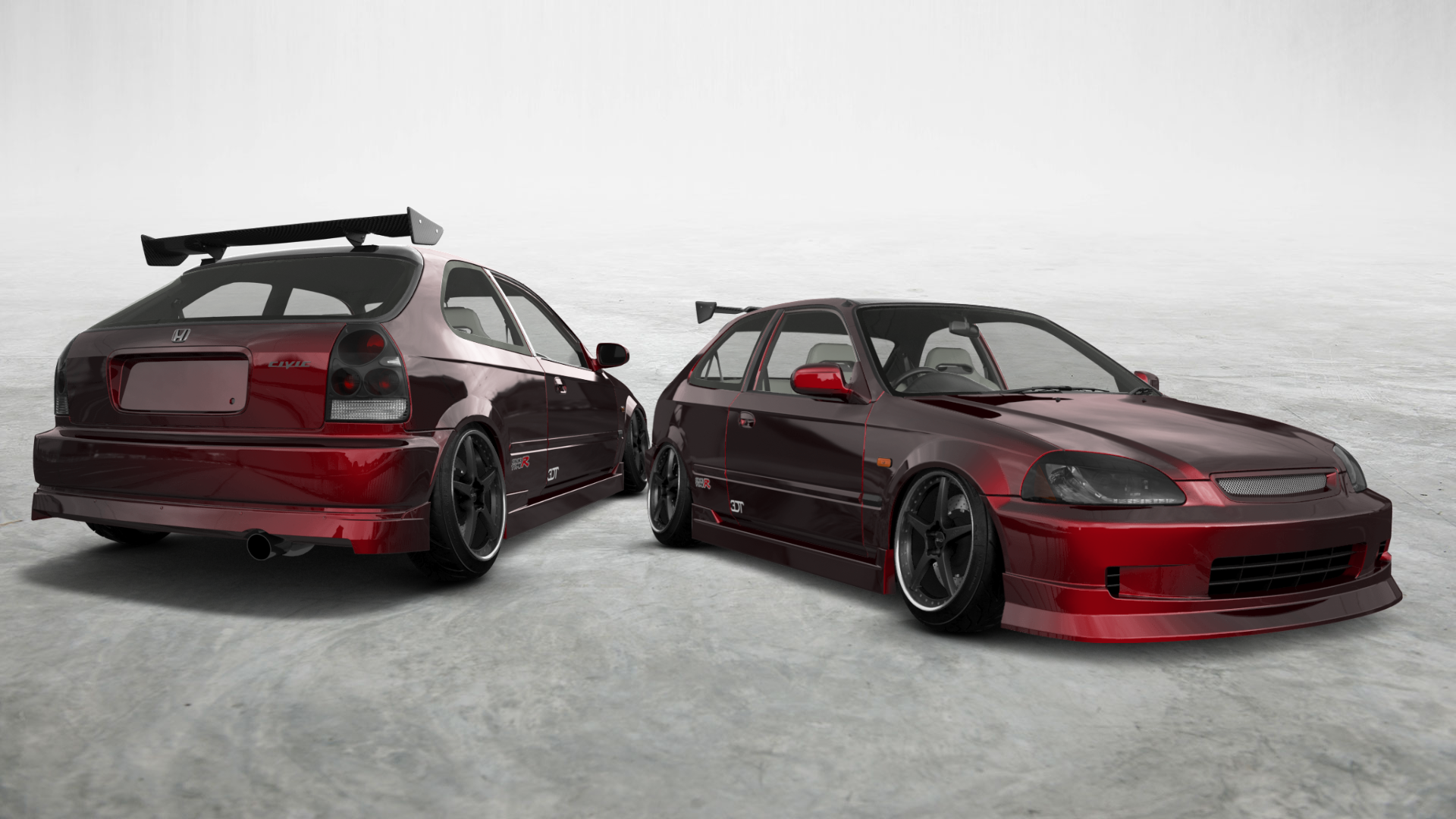 Honda Civic 3 Door Hatchback 1997 tuning