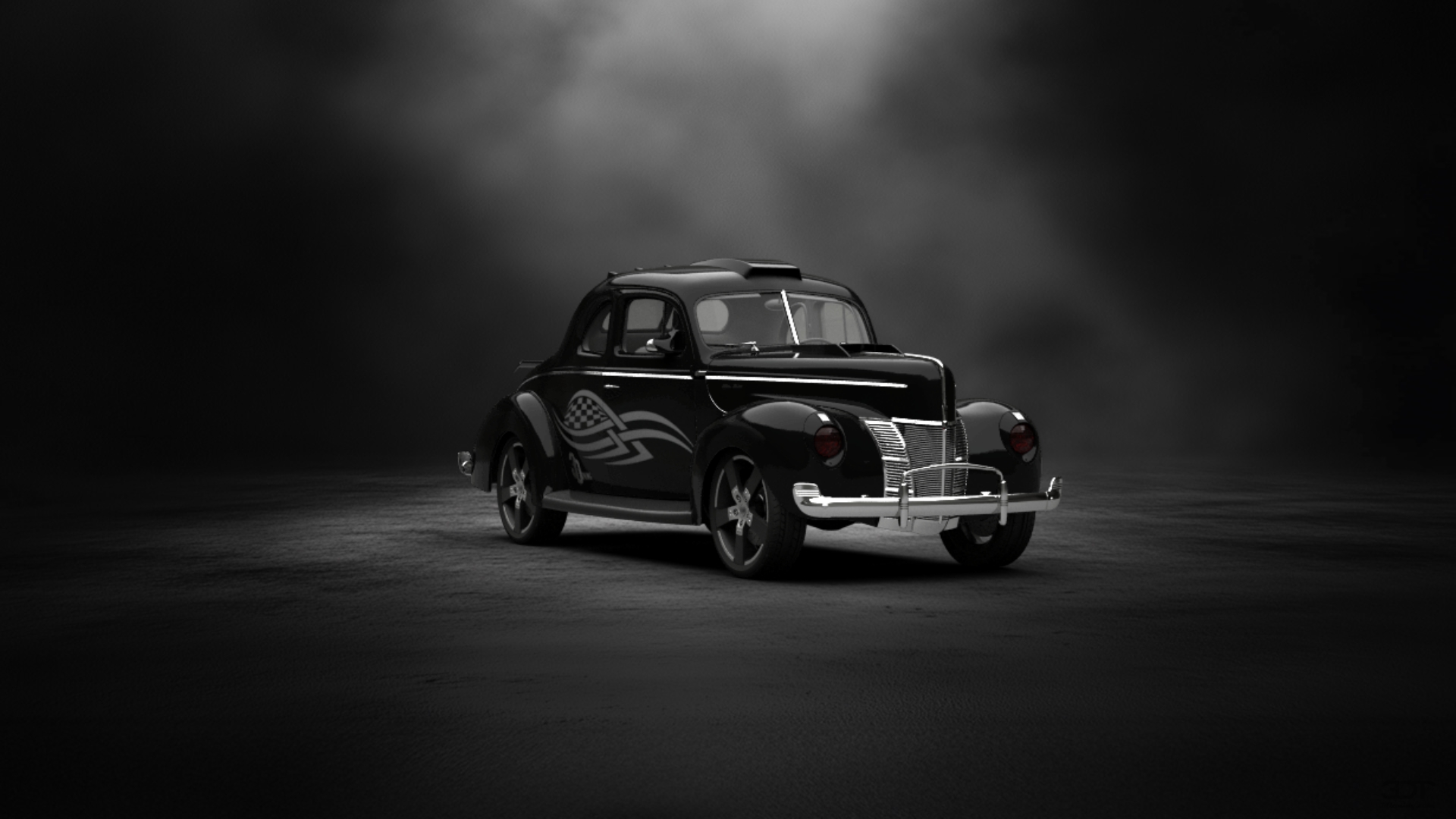 Ford De Luxe Coupe Liftback 1940 tuning