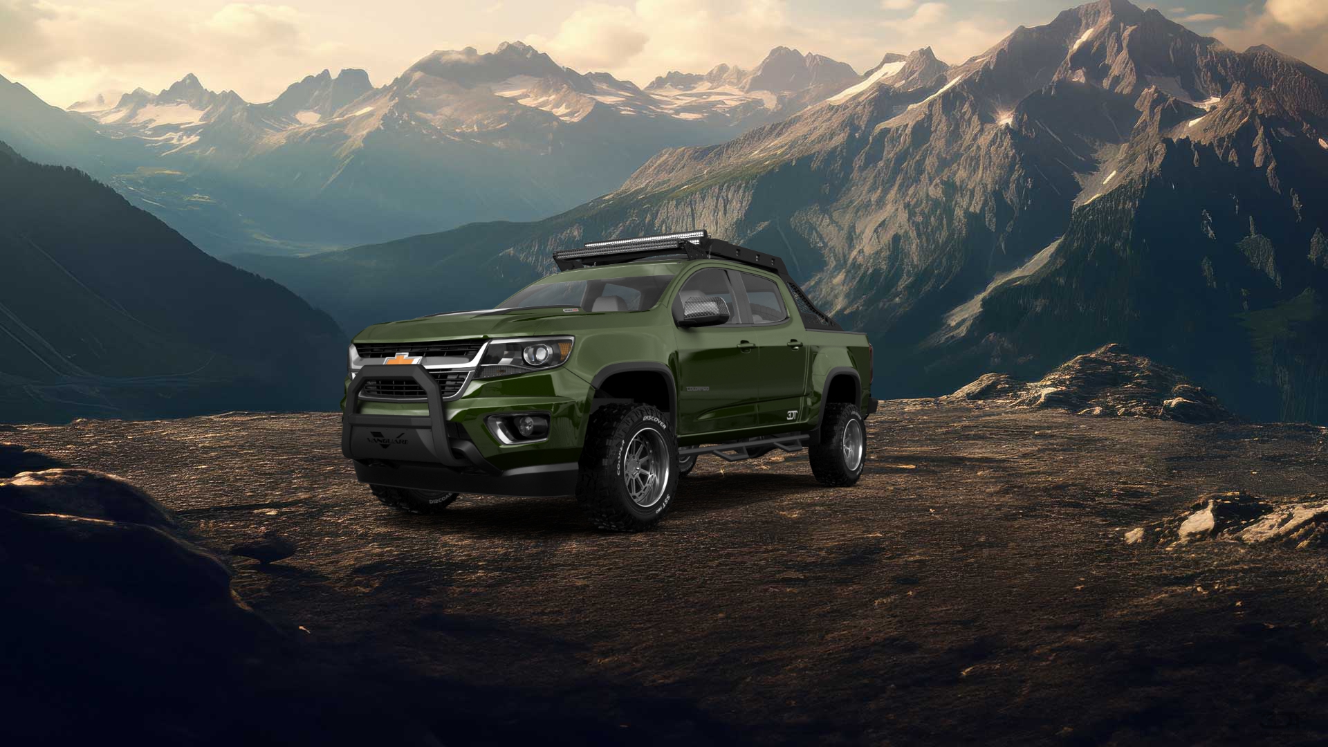 Chevrolet Colorado Crew Cab 4 Door pickup truck 2015 tuning