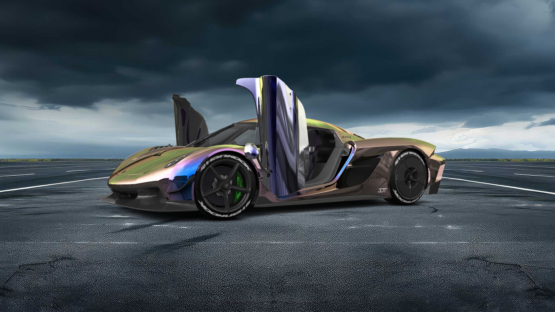Koenigsegg Jesko 2 door targa top 2020