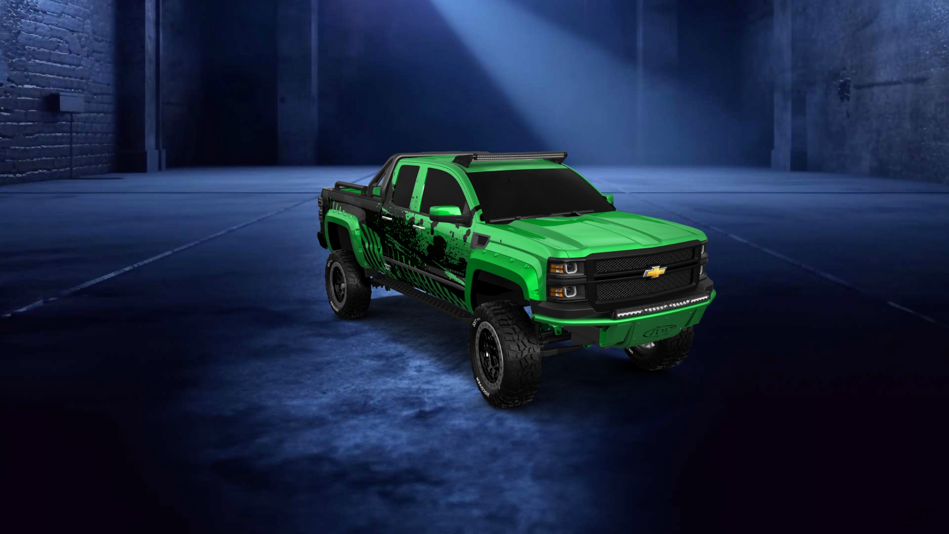 Chevrolet Silverado 1500 6.5 ft box 4 Door pickup truck 2014 tuning
