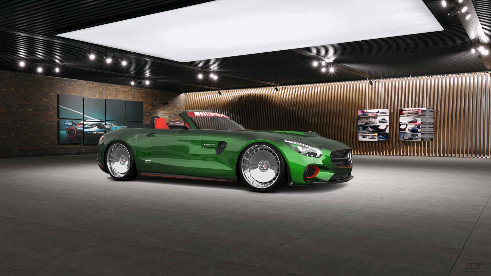 Mercedes AMG GT 2 Door Convertible 2016 tuning