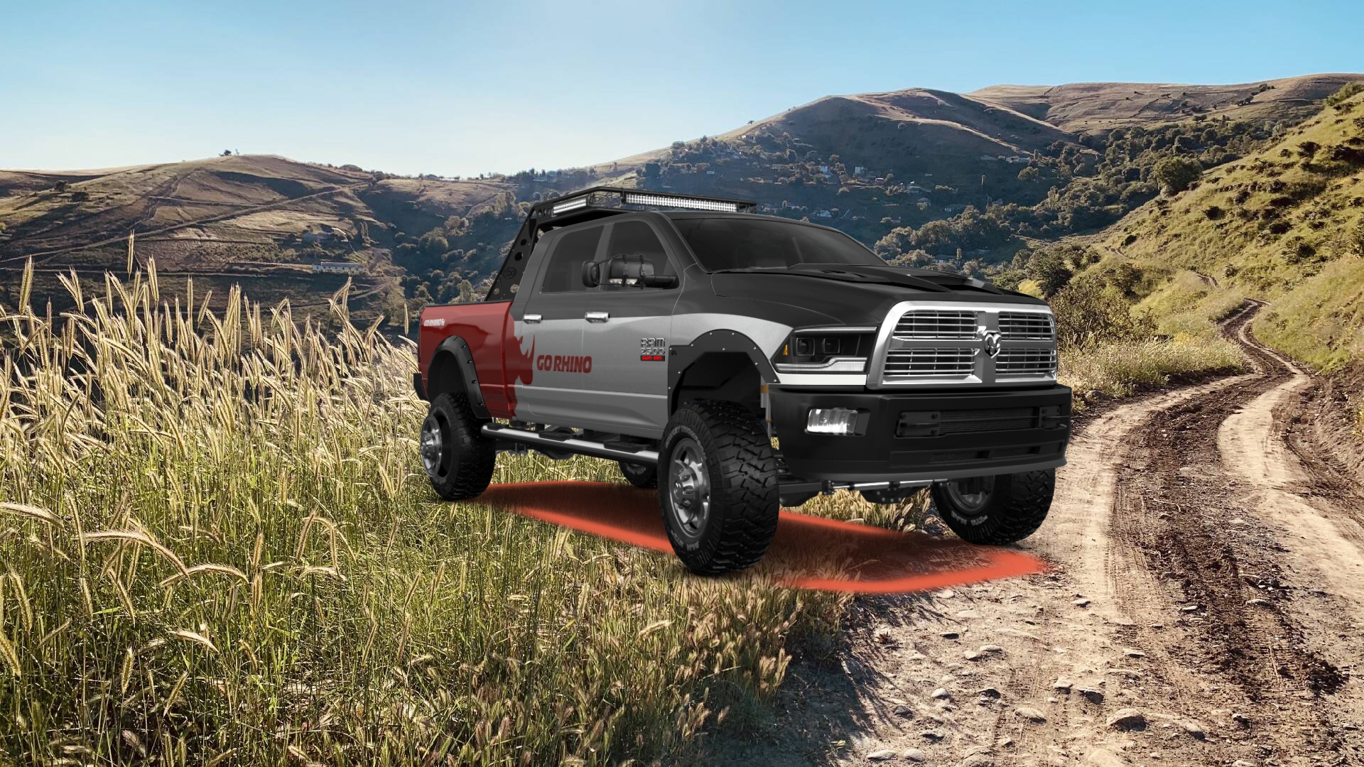 Dodge Ram 2500 Mega Cab 6.4 ft box 4 Door pickup truck 2010 tuning