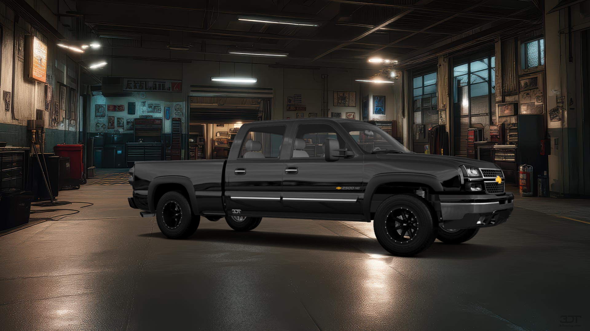 Chevrolet Silverado 2500 HD Long Box 4 Door pickup truck 2002 tuning