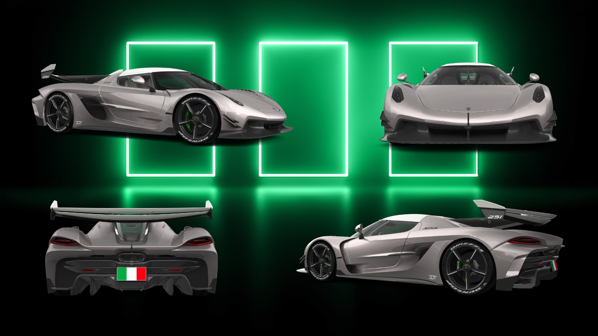 Koenigsegg Jesko 2 door targa top 2020