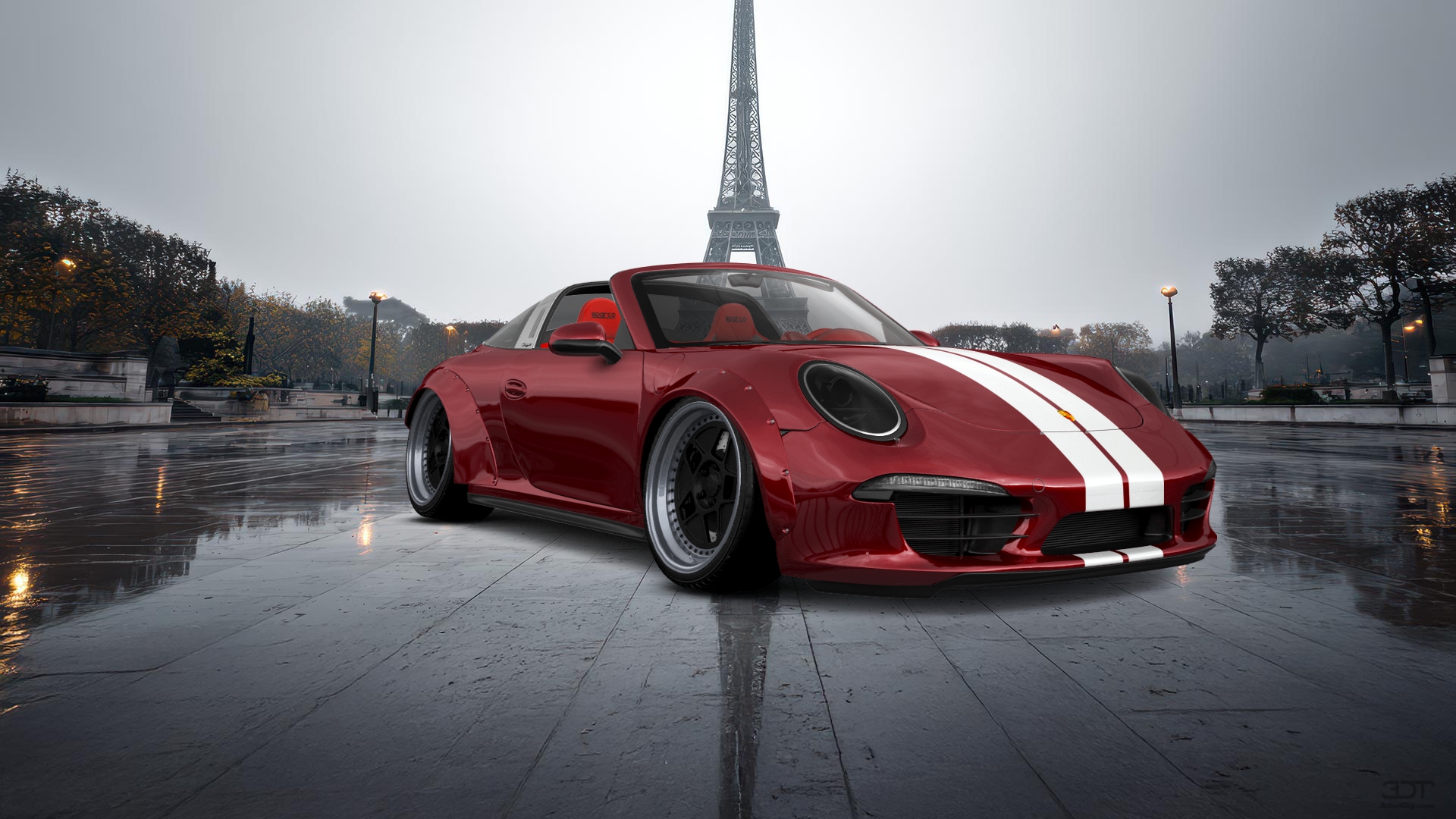 Porsche 911 Carrera Targa top 2014 tuning