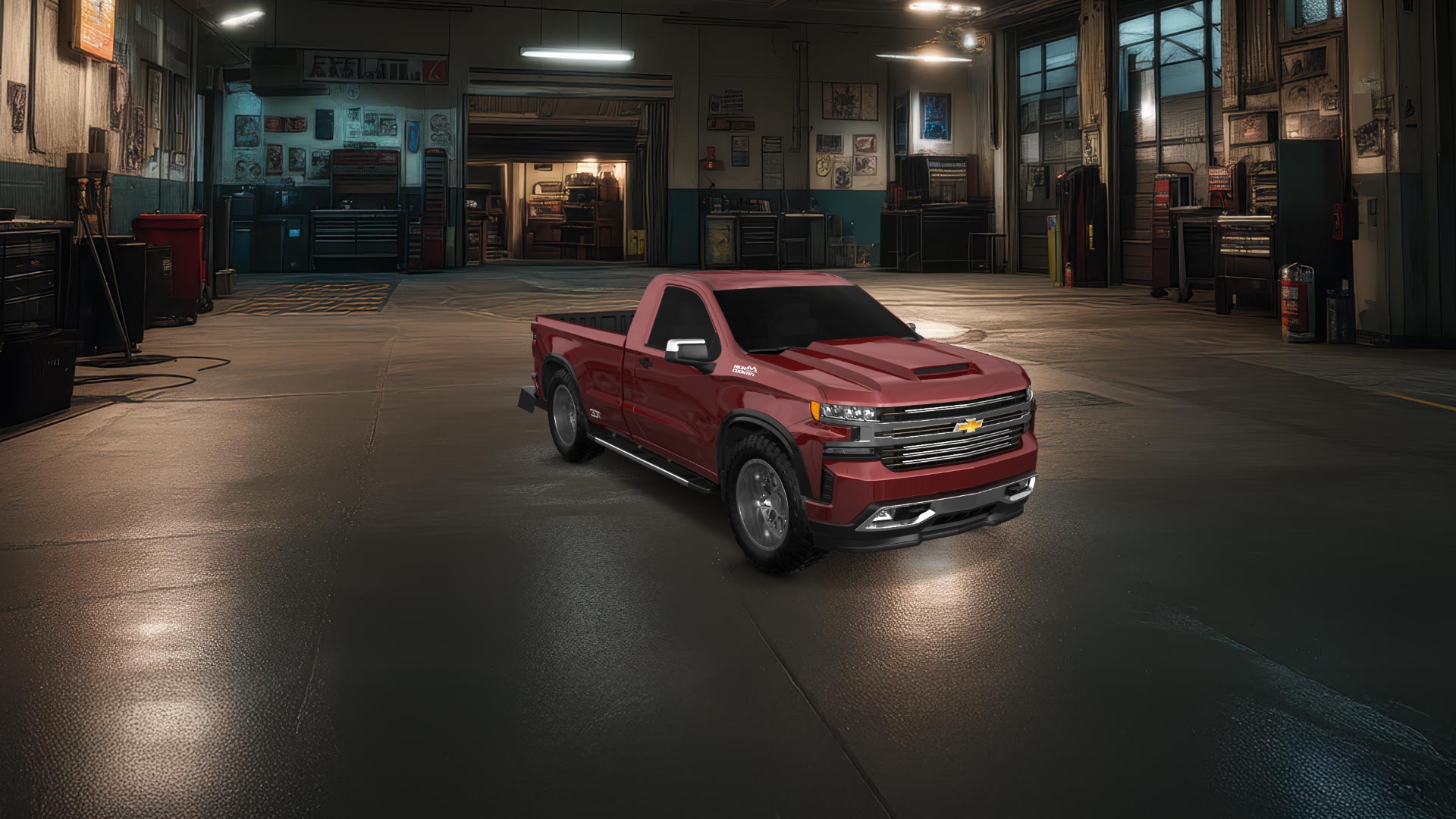 Chevrolet Silverado 1500 Regular Cab 2 Door pickup truck 2019 tuning