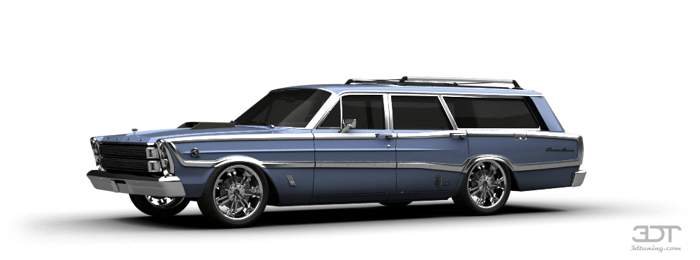 Tuning Ford Country Squire Wagon 1966