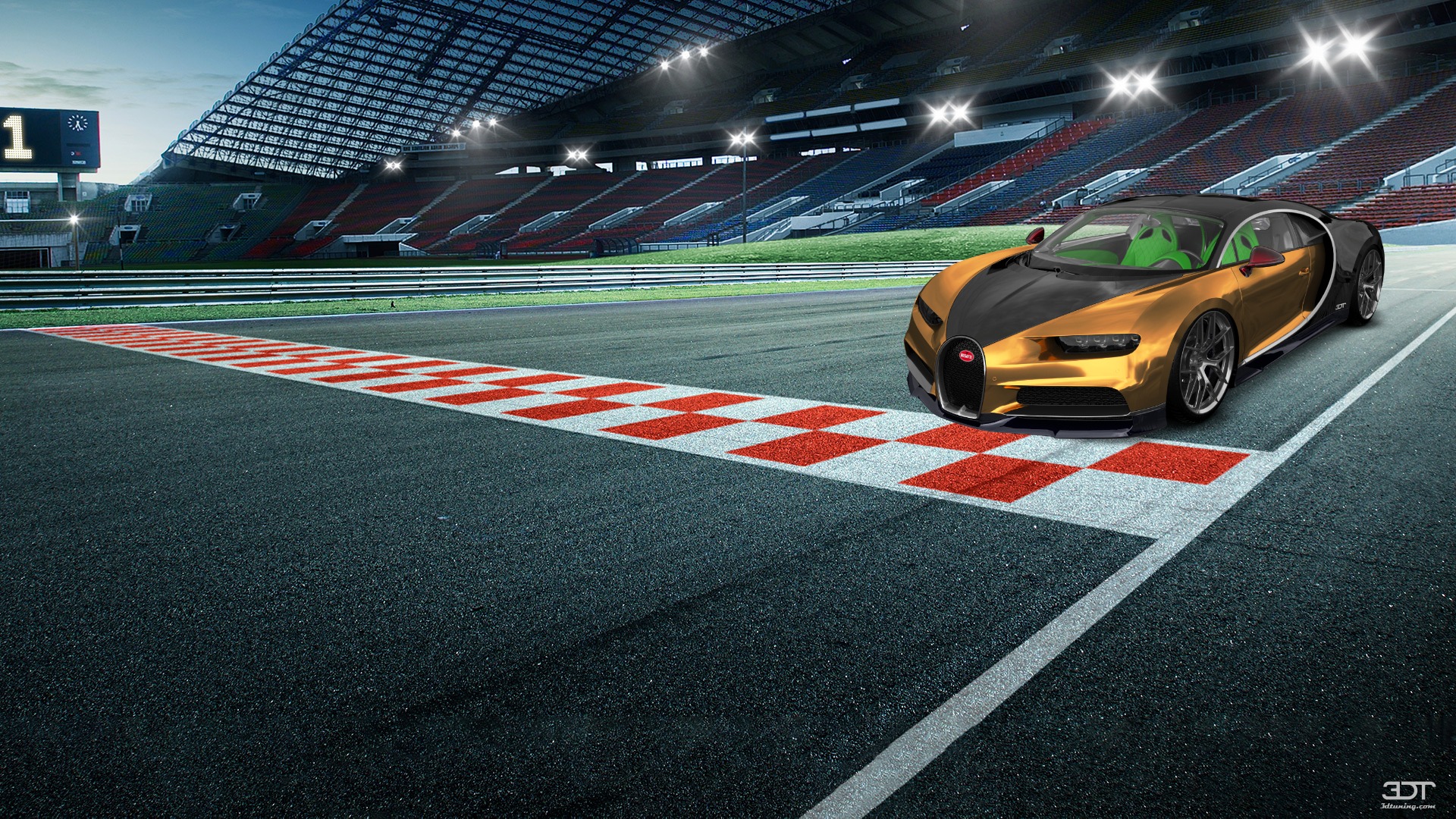 Bugatti Chiron 2 Door Coupe 2016