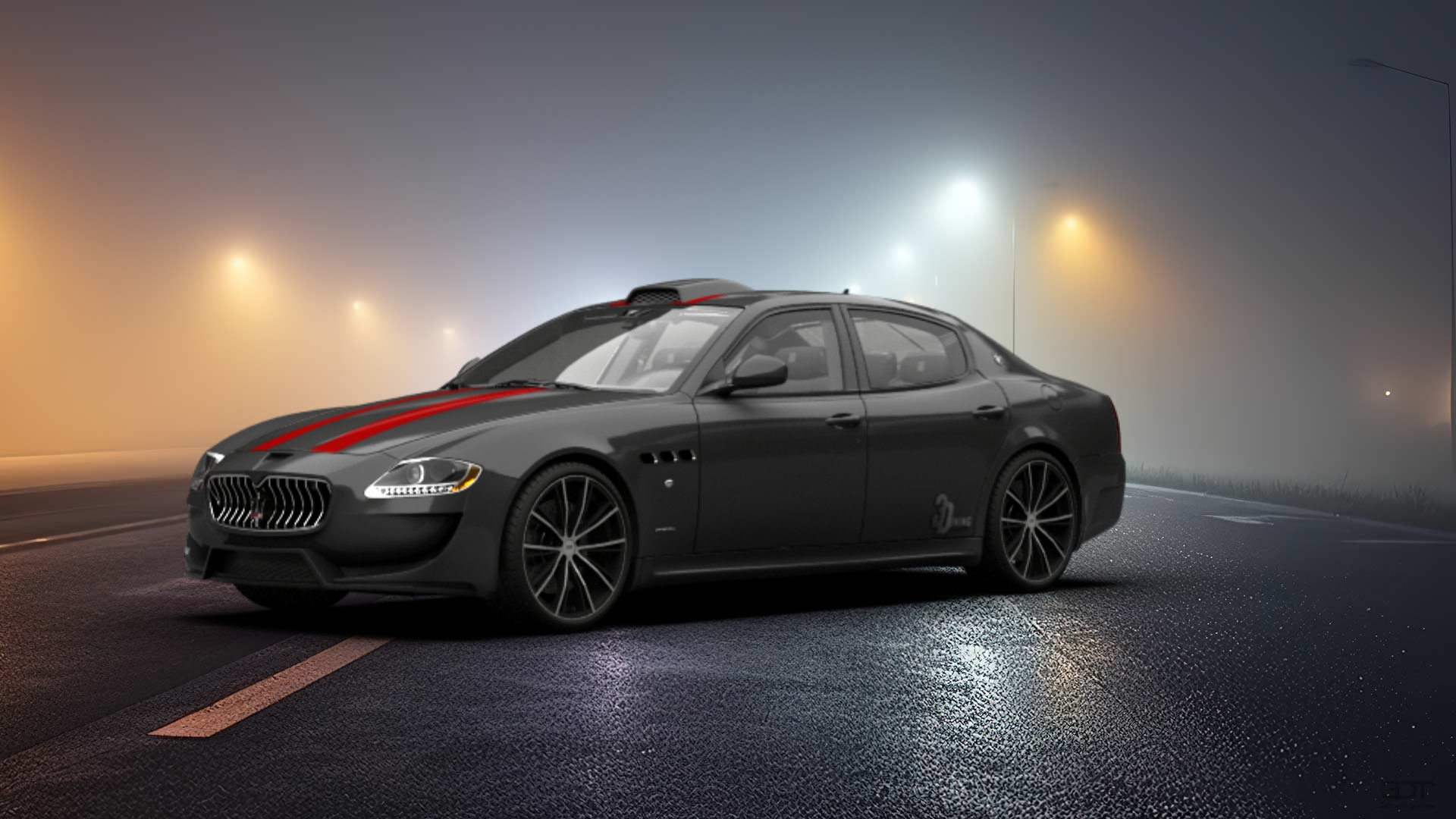 Maserati Quattroporte Sedan 2009 tuning