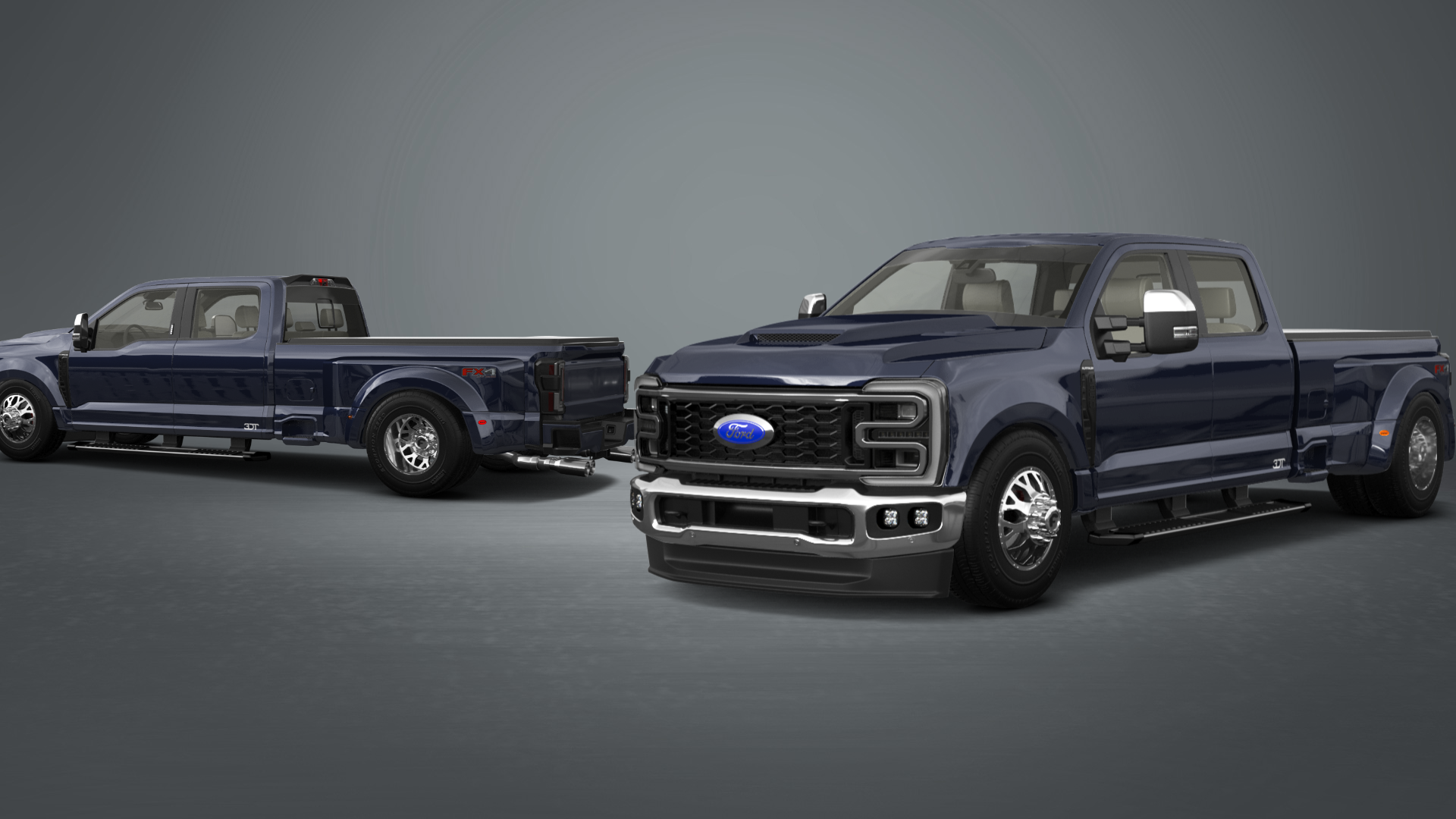 Ford F-350 DRW Crew Cab 4 Door pickup truck 2023 tuning