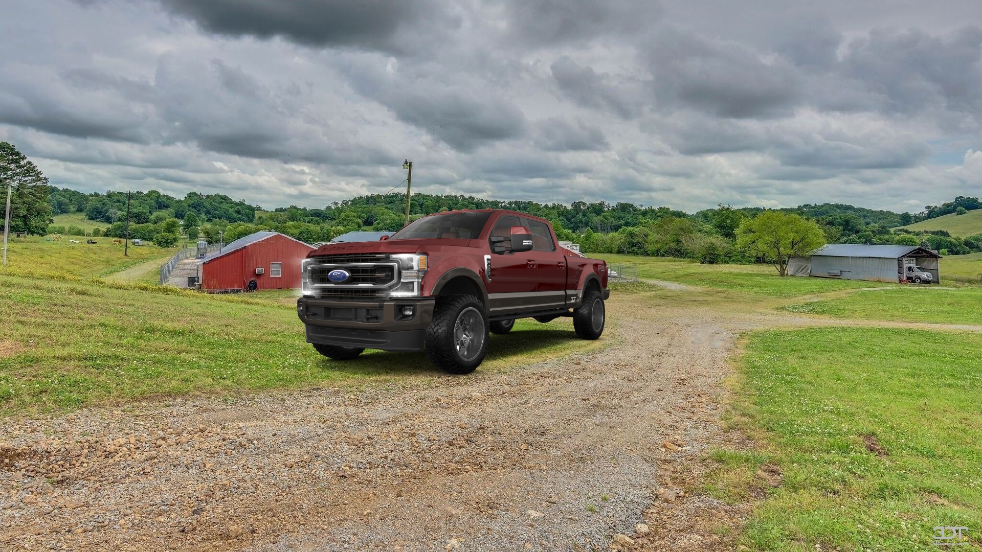 Ford F-250 4 Door pickup truck 2021