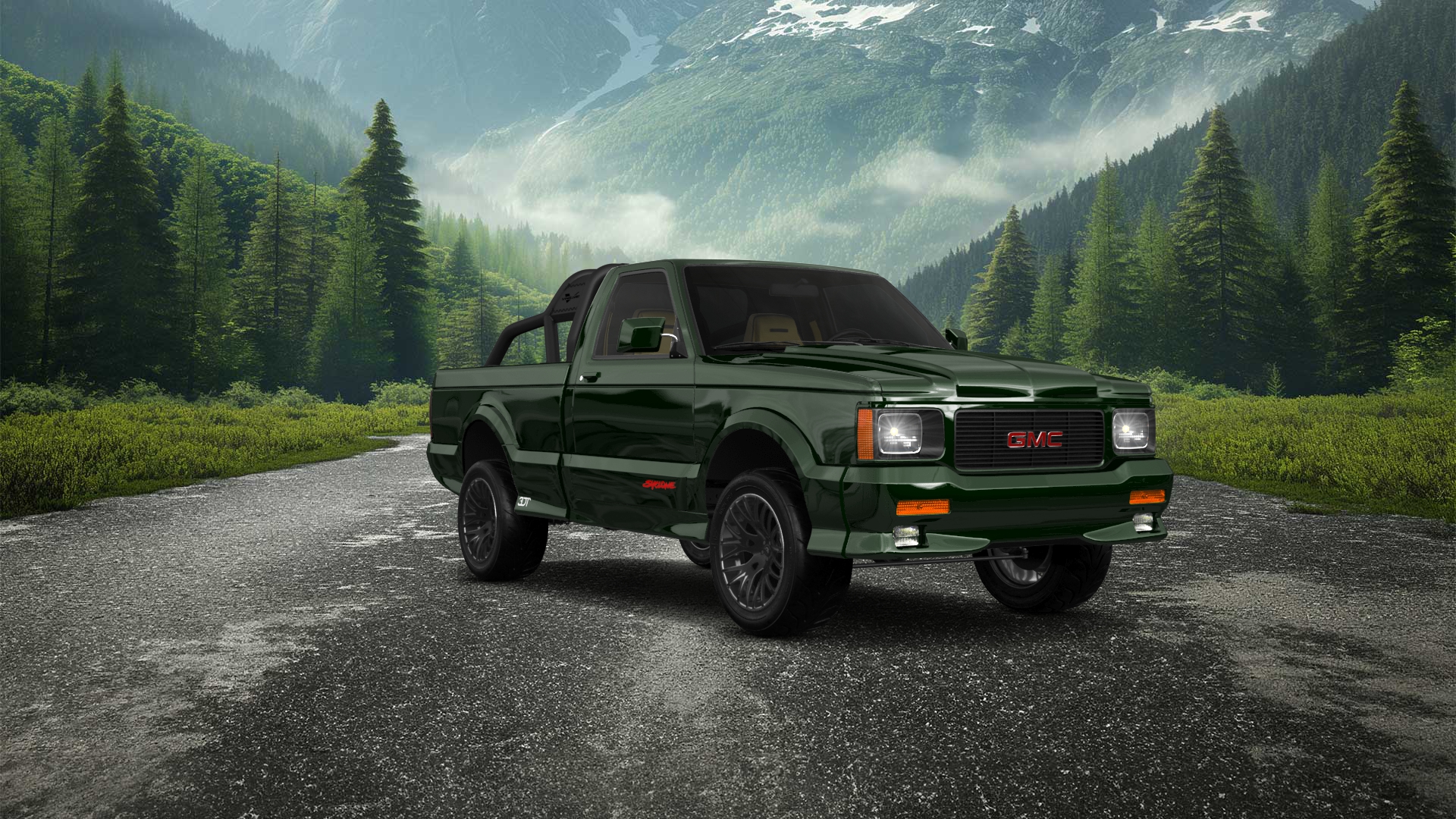 GMC Syclone 2 Door pickup truck 1991 tuning