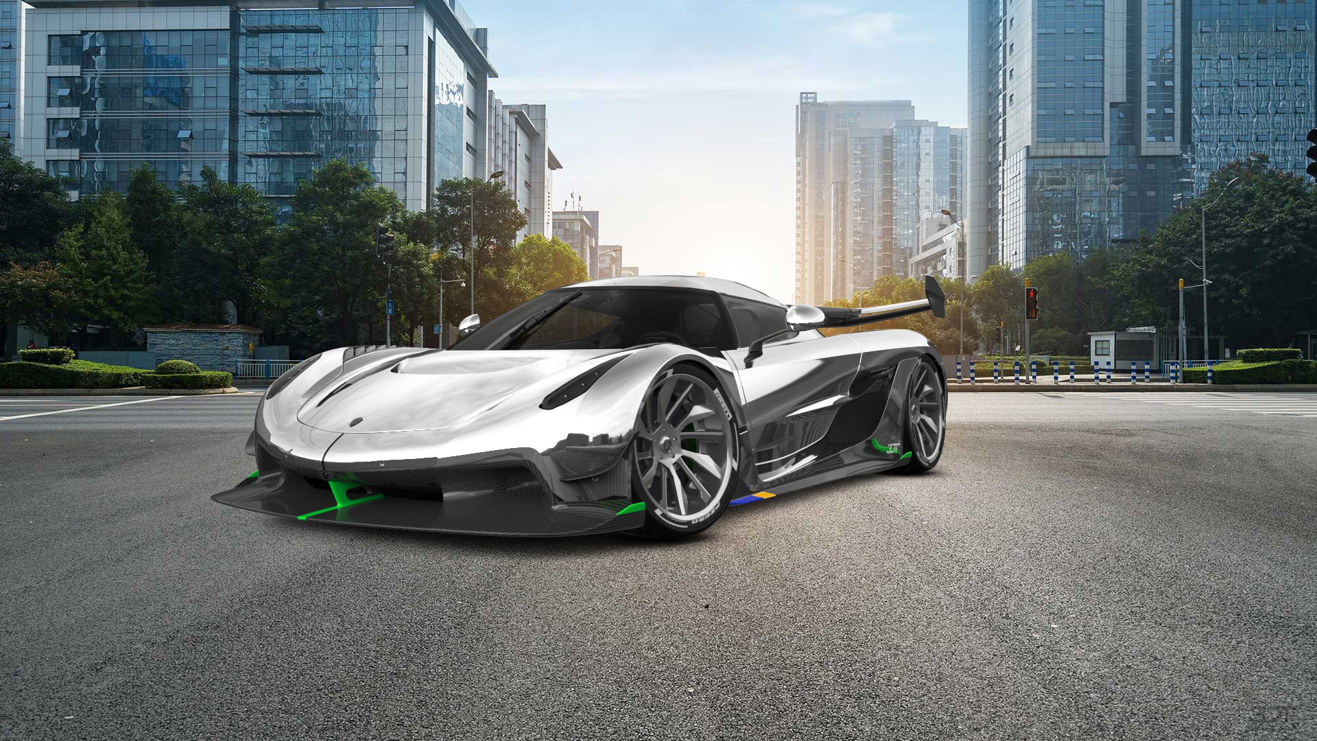 Koenigsegg Jesko 2 door targa top 2020 tuning