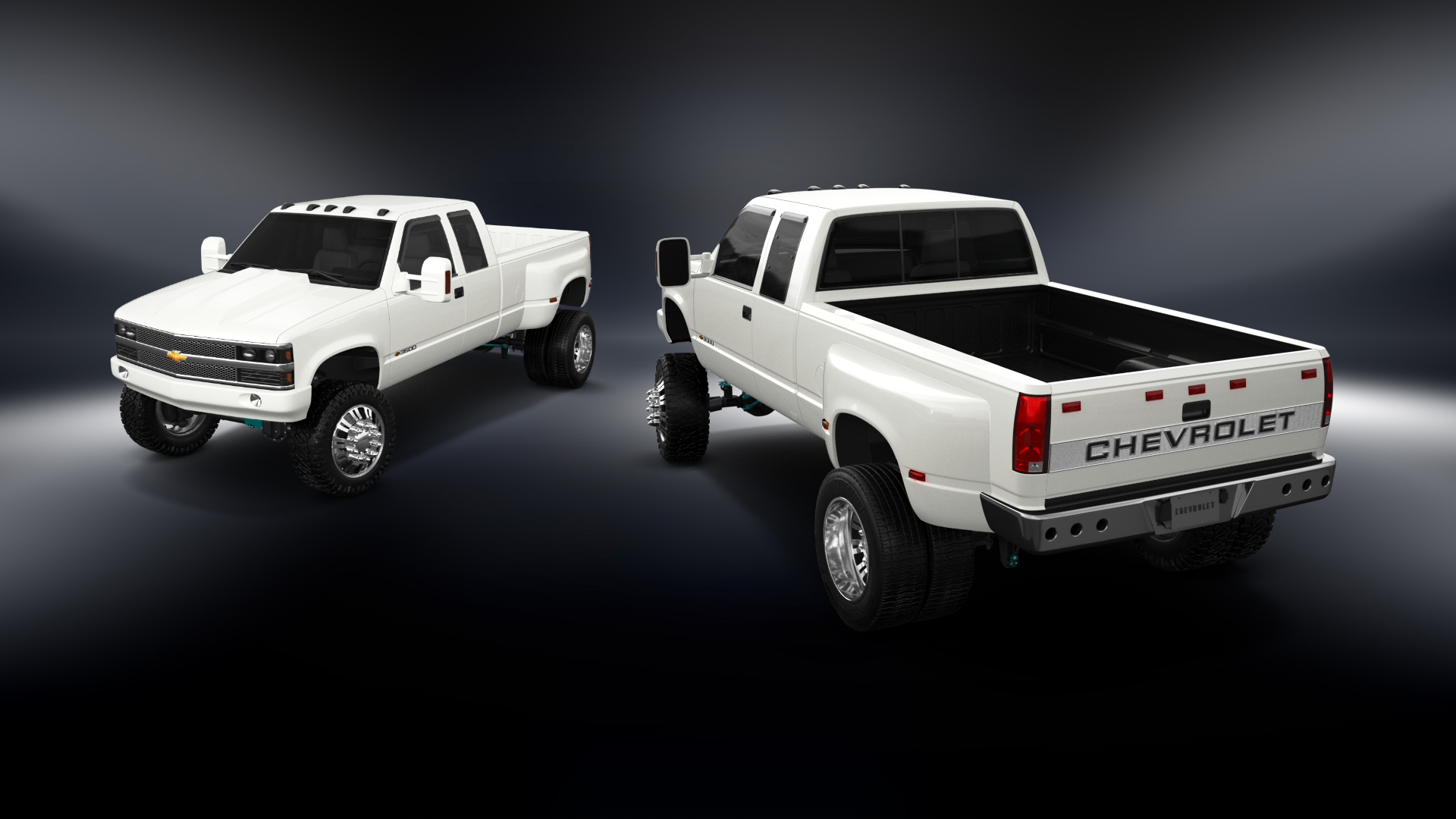 Chevrolet K3500 Extended Cab Pickup Truck 1988 tuning