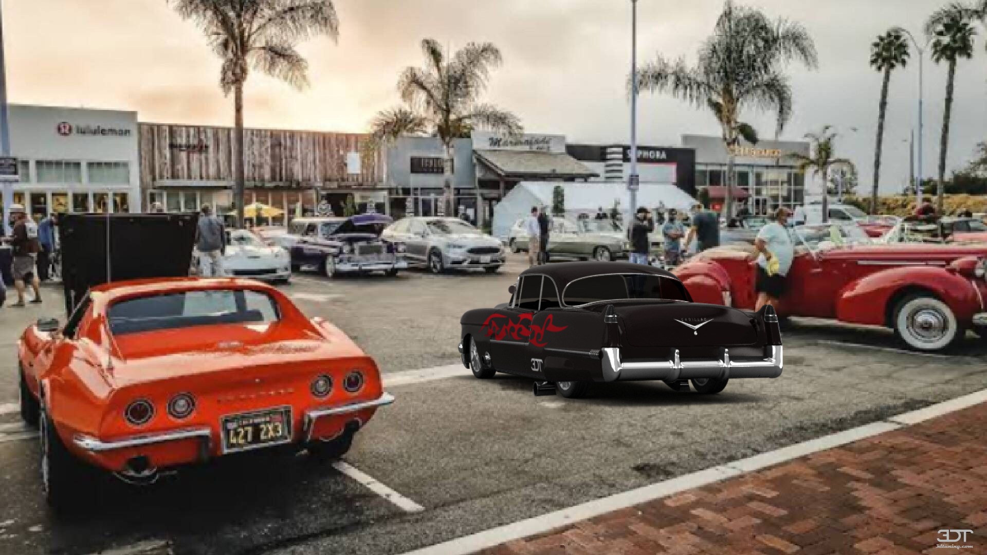 Cadillac De Ville Coupe 1956 tuning