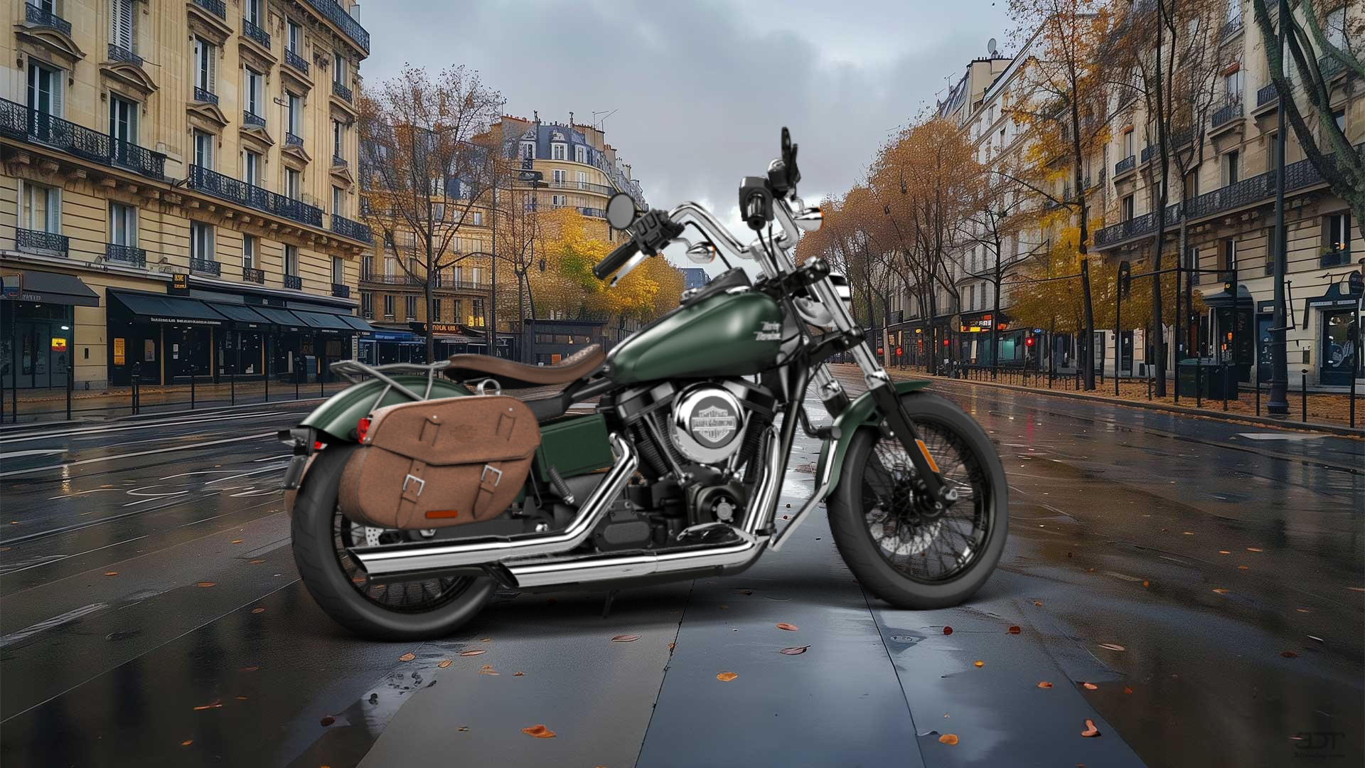 Harley-Davidson Dyna Street Bob Cruiser 2015