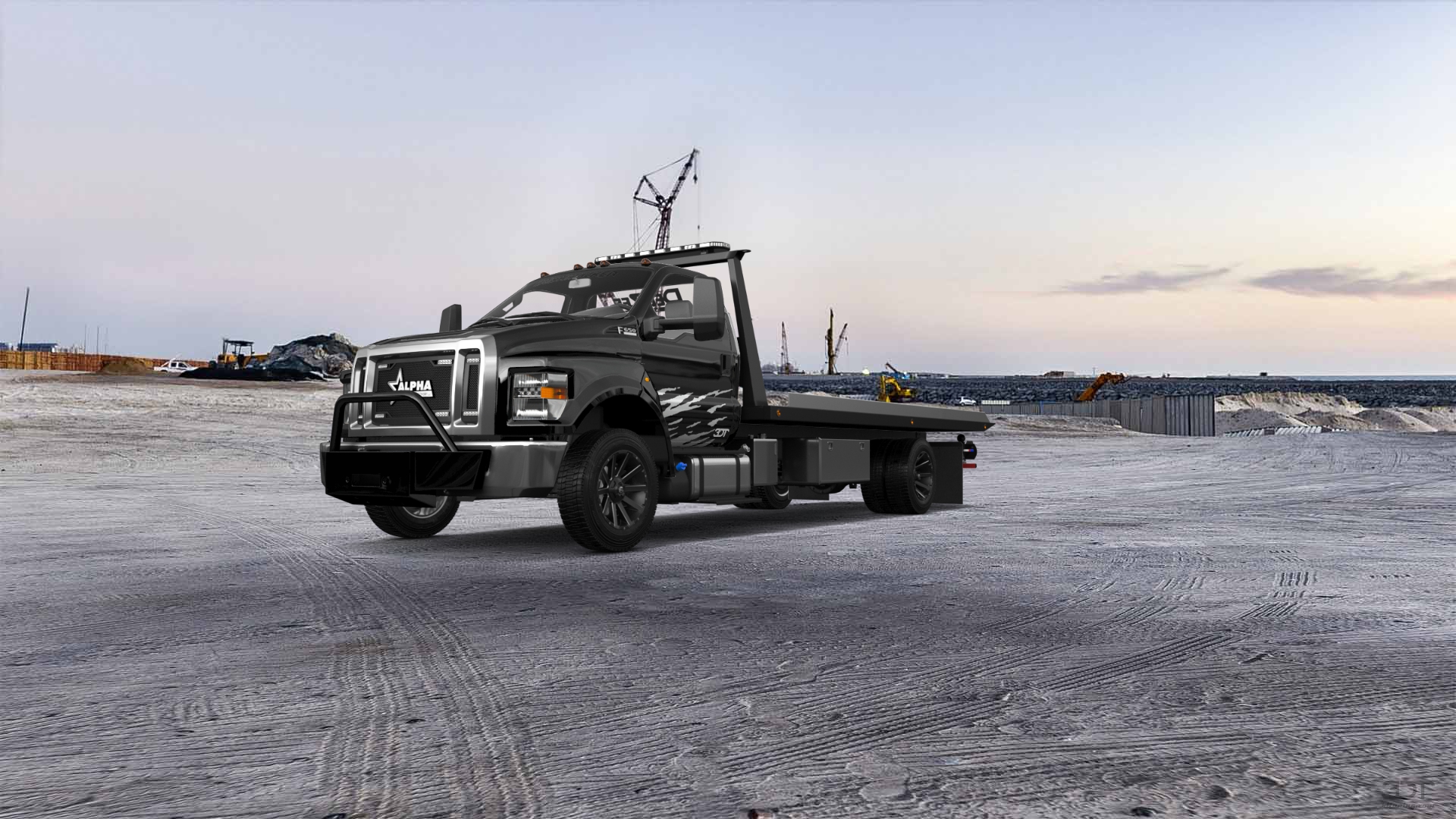 Ford F-650 Tow Truck Pickup 2016