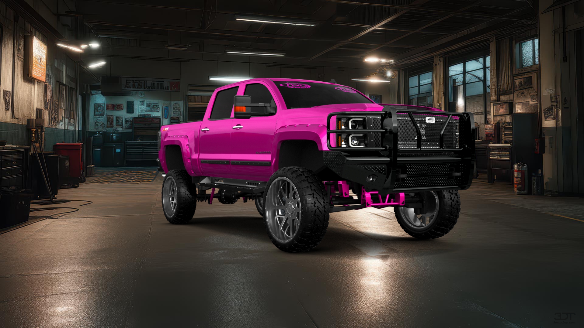Chevrolet Silverado 1500 4 Door pickup truck 2014 tuning