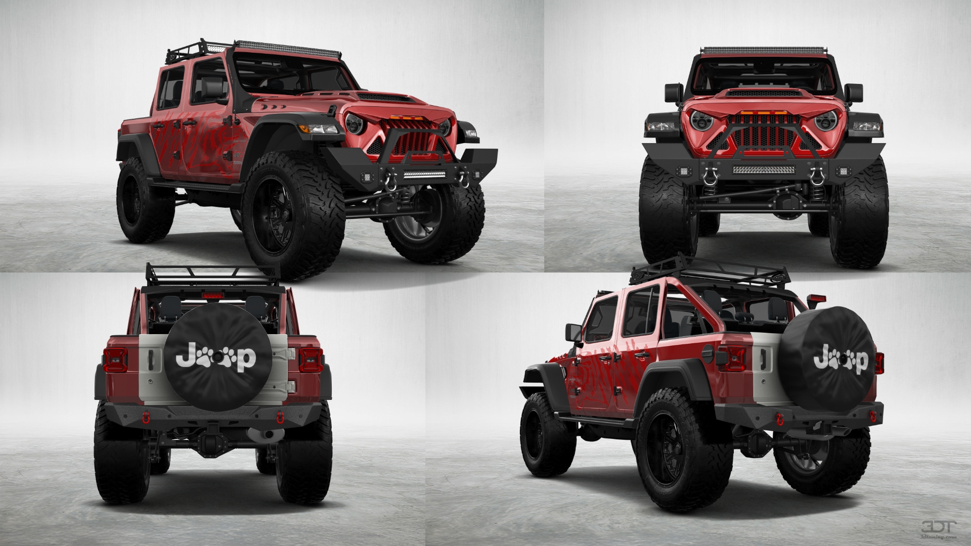 Jeep Wrangler Rubicon JL 4 Door SUV 2017 tuning