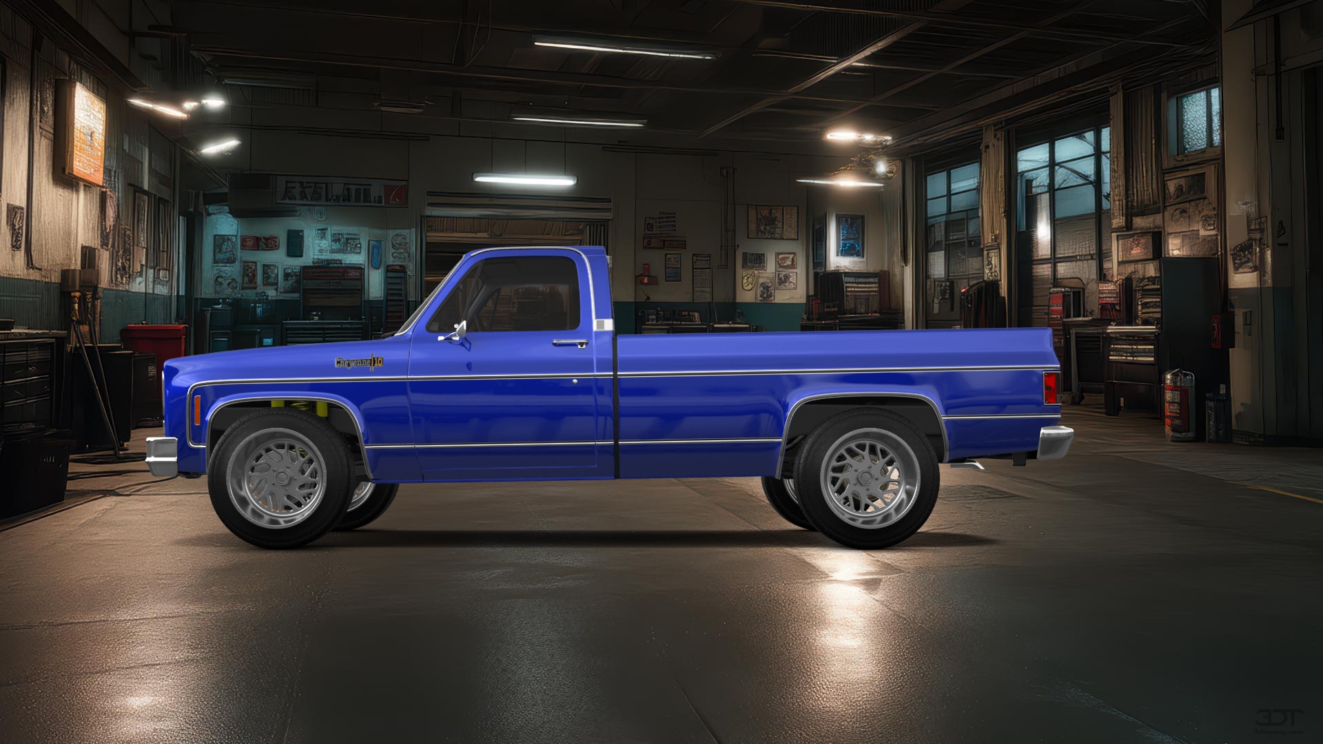 Chevrolet Silverado C-10 2 Door pickup truck 1973 tuning