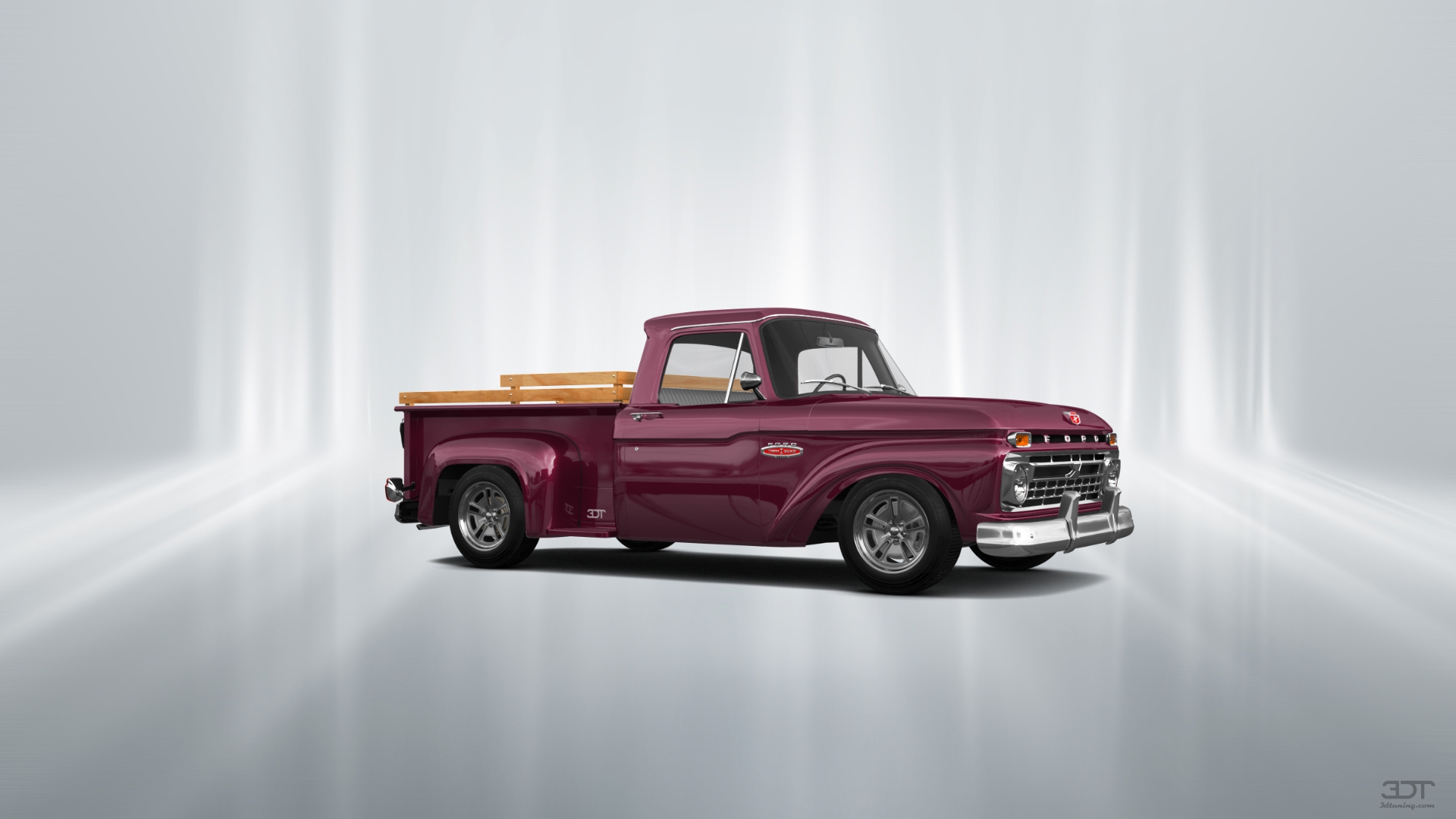 Ford F-100 Flareside 2 Door pickup truck 1961 tuning