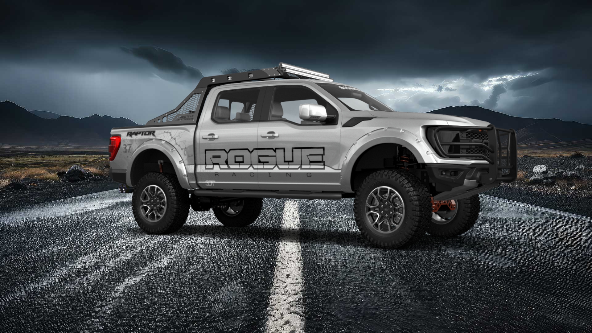 Ford F-150 Raptor 4 Door pickup truck 2021 tuning