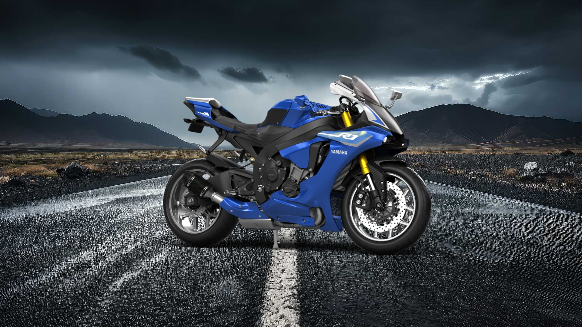 Yamaha YZF R1 Sport Bike 2015 tuning