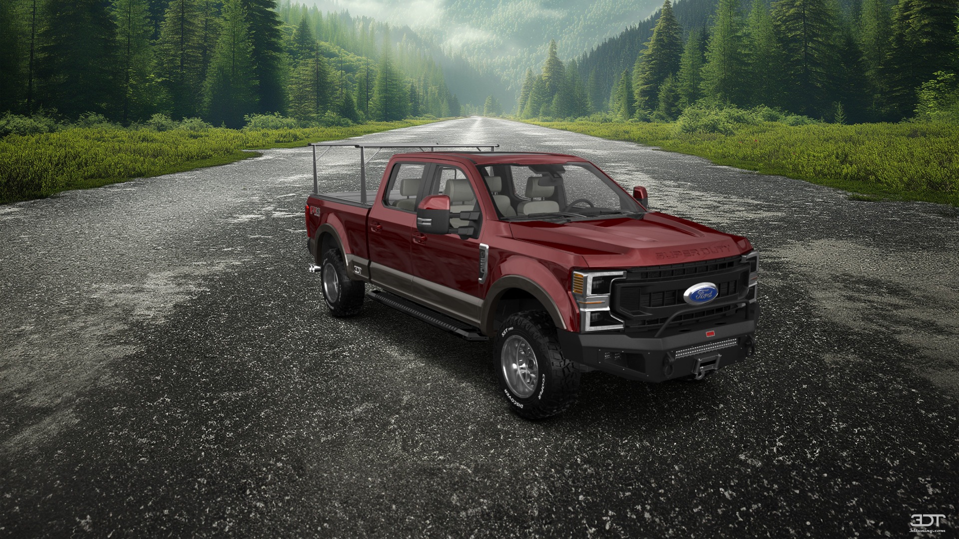 Ford F-250 4 Door pickup truck 2021 tuning