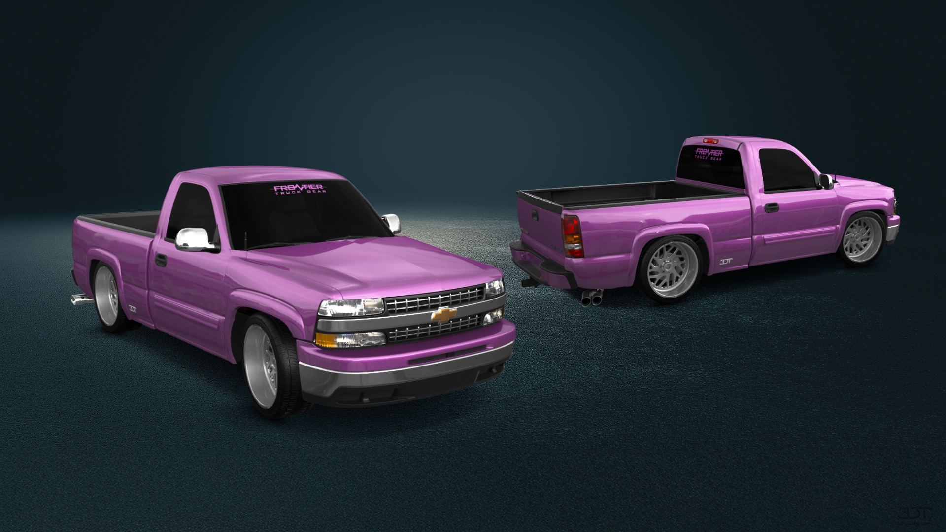 Chevrolet Silverado 1500 6.5 ft box 2 Door pickup truck 1999 tuning