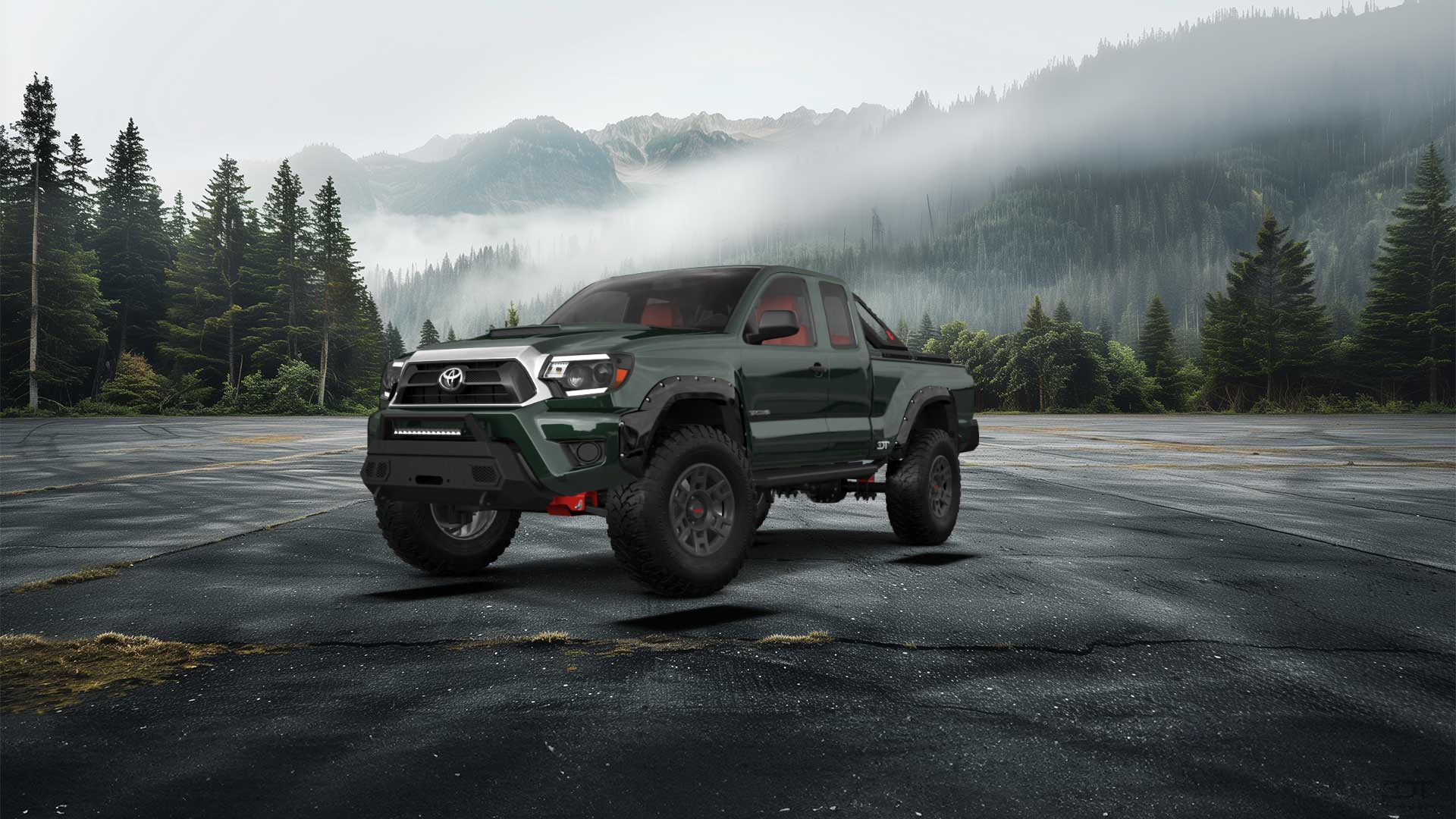 Toyota Tacoma Access Cab 6.2 ft box Pickup Truck 2012