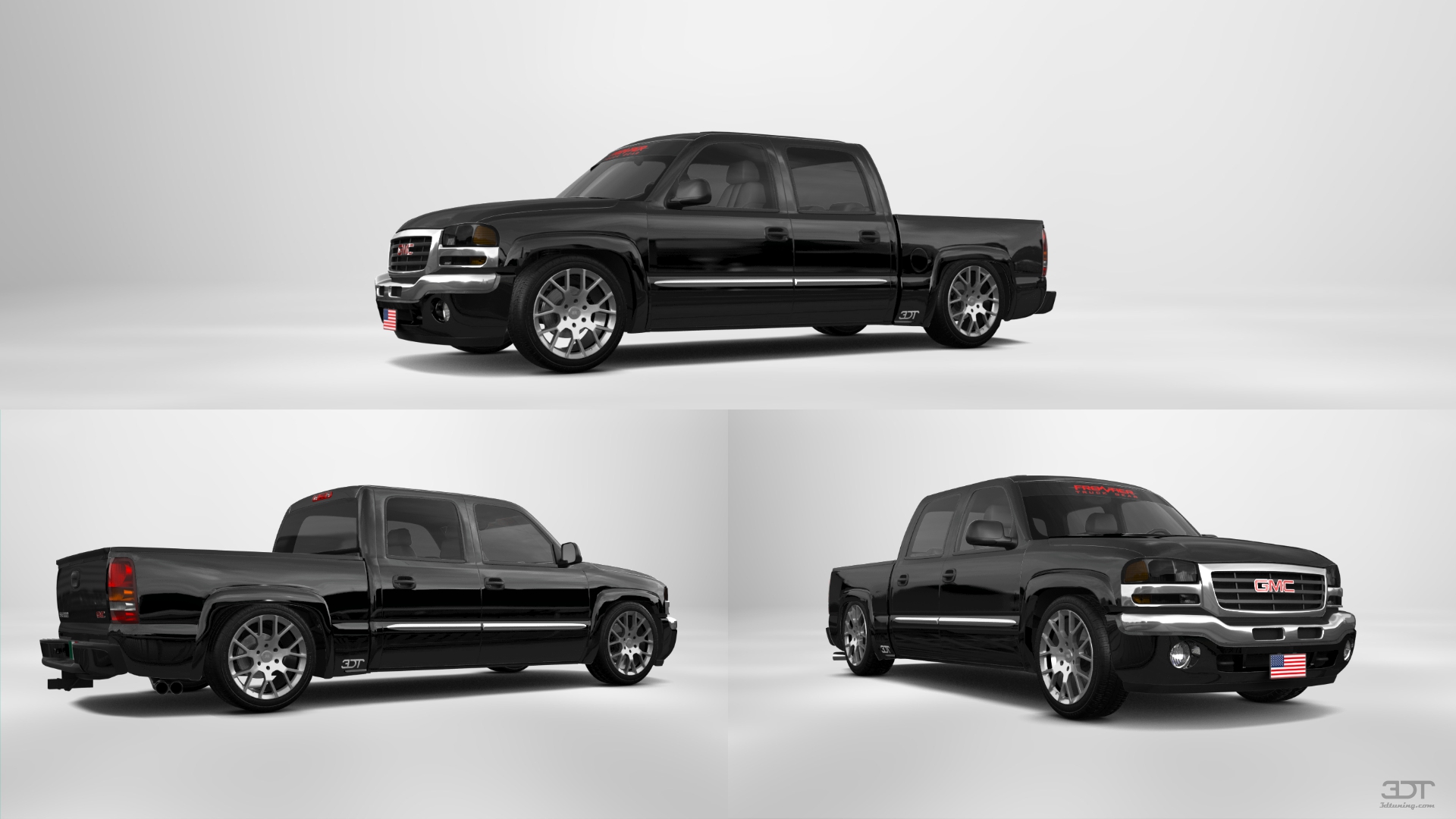 GMC Sierra 1500 Crew Cab Pickup Truck 2000