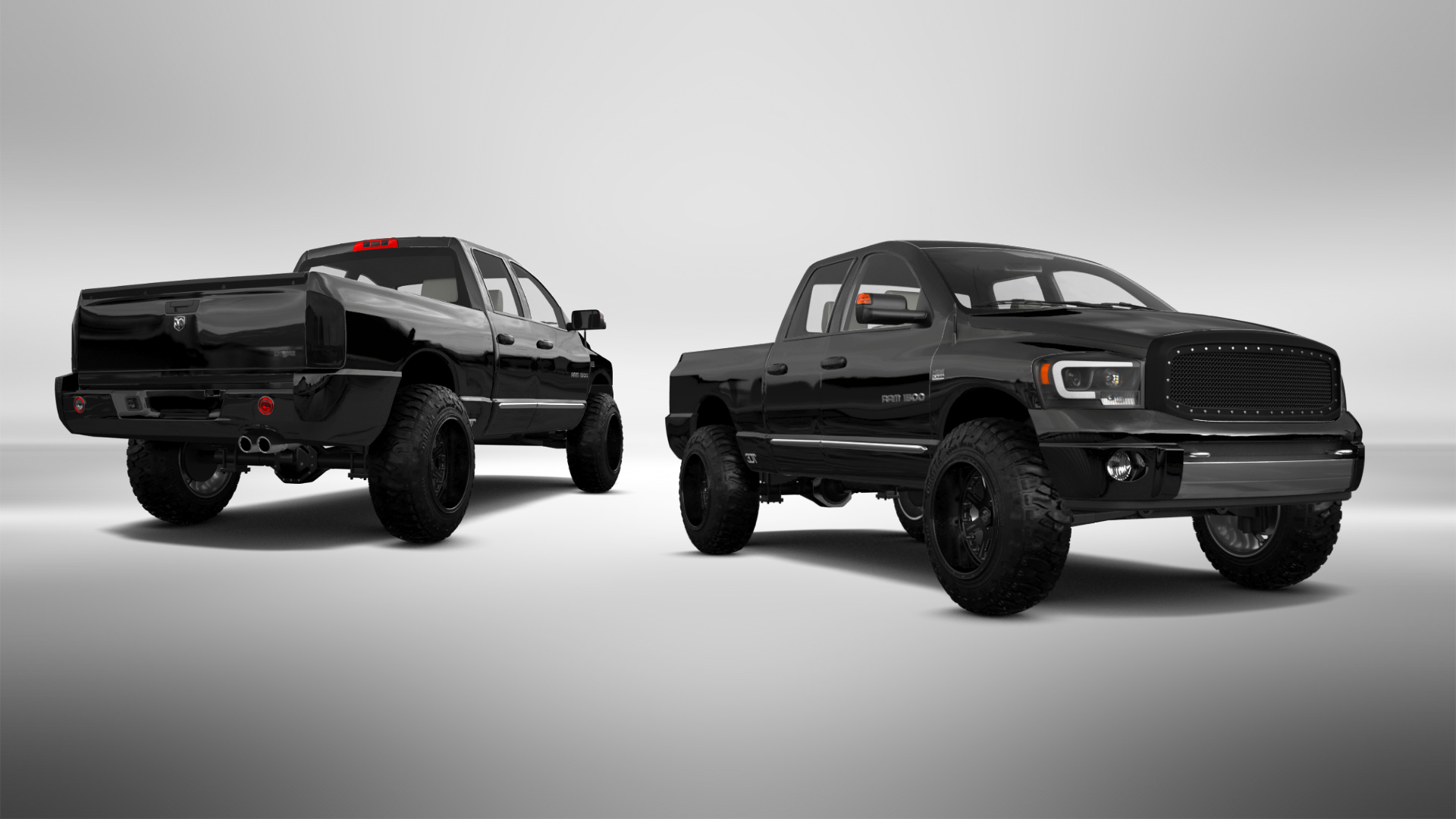 Dodge Ram 1500 Quad-Cab 4 Door pickup truck 2006