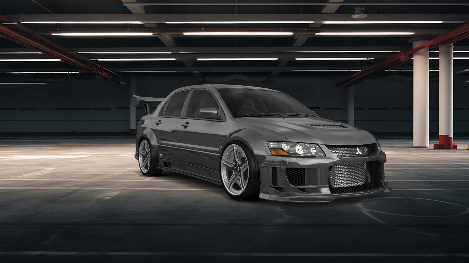Mitsubishi Lancer Evo IX 4 Door Saloon 2005 Images