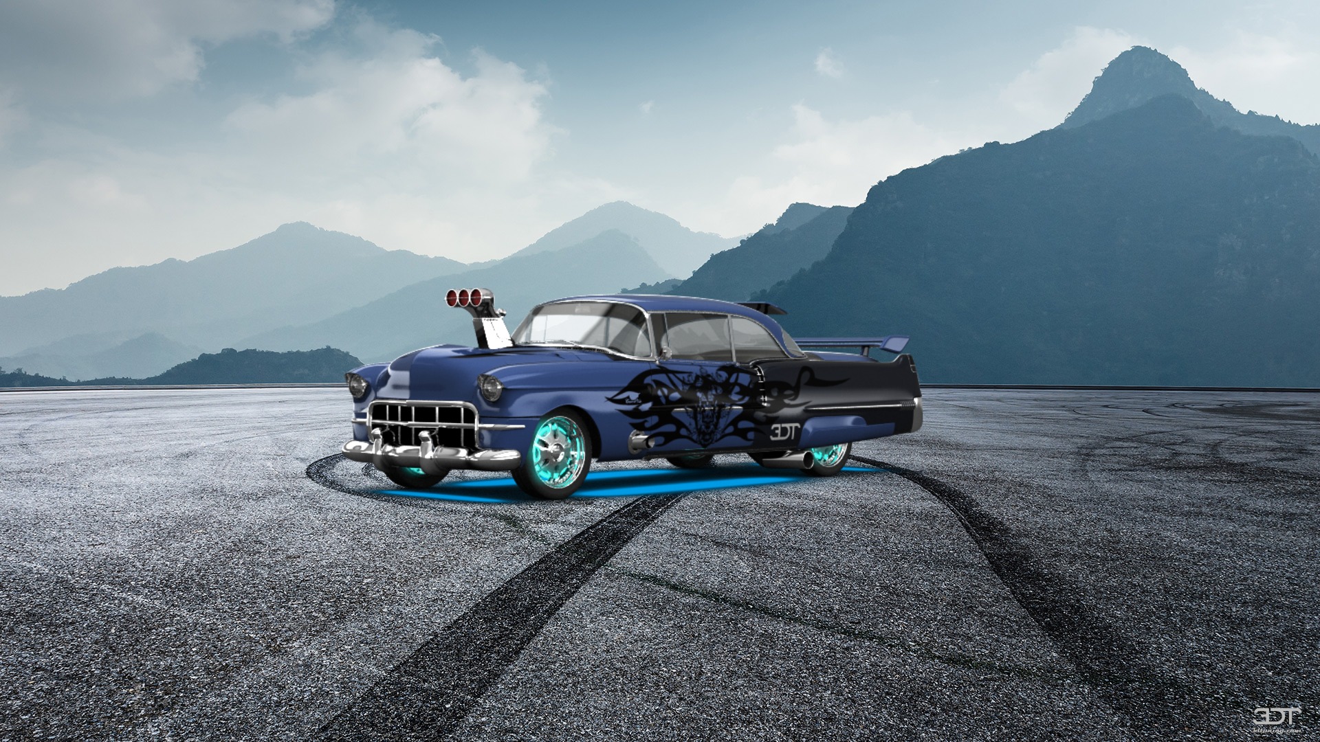 Cadillac De Ville Coupe 1956
