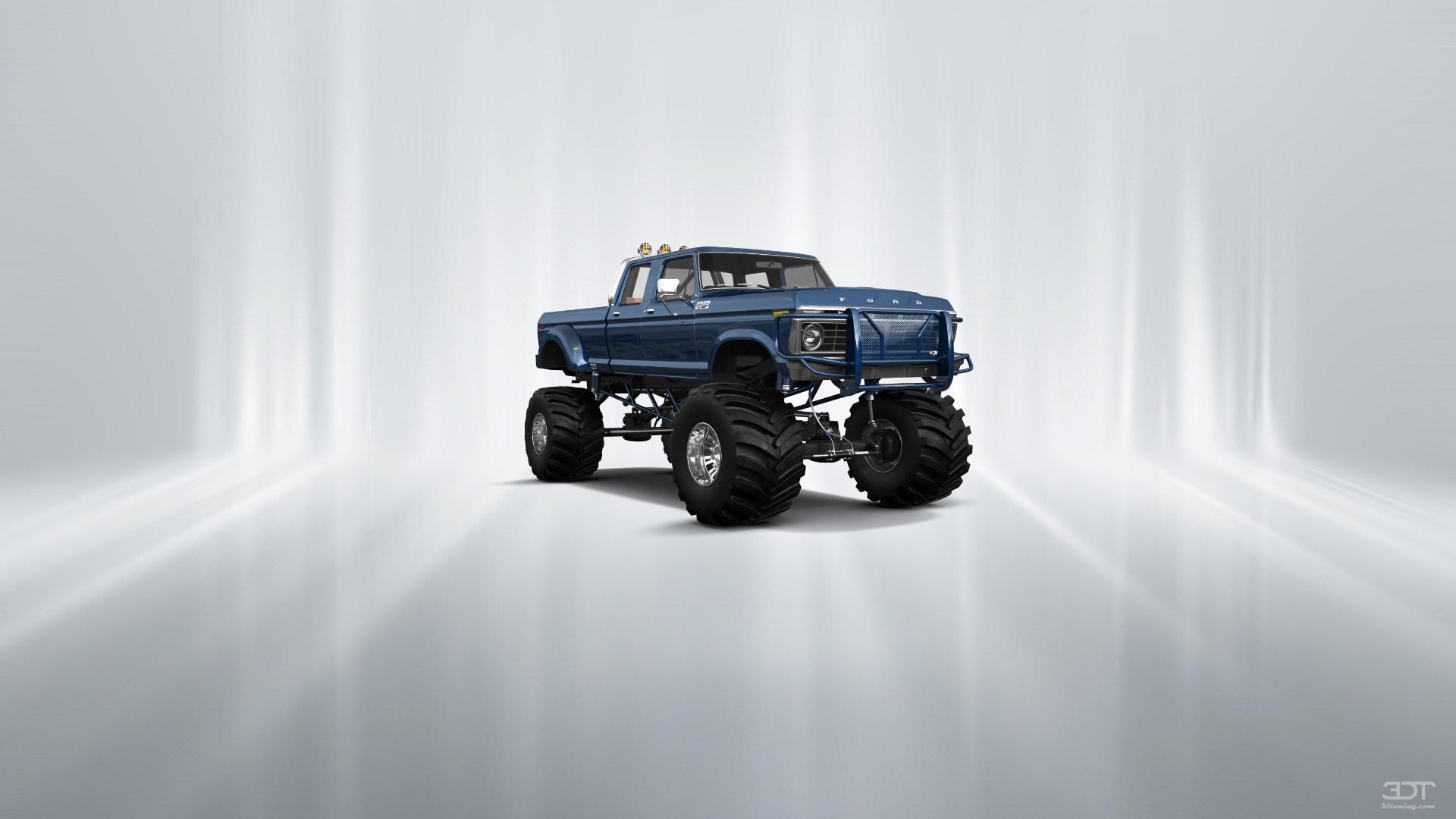 Ford F-350 Dually 4 Door pickup truck 1973