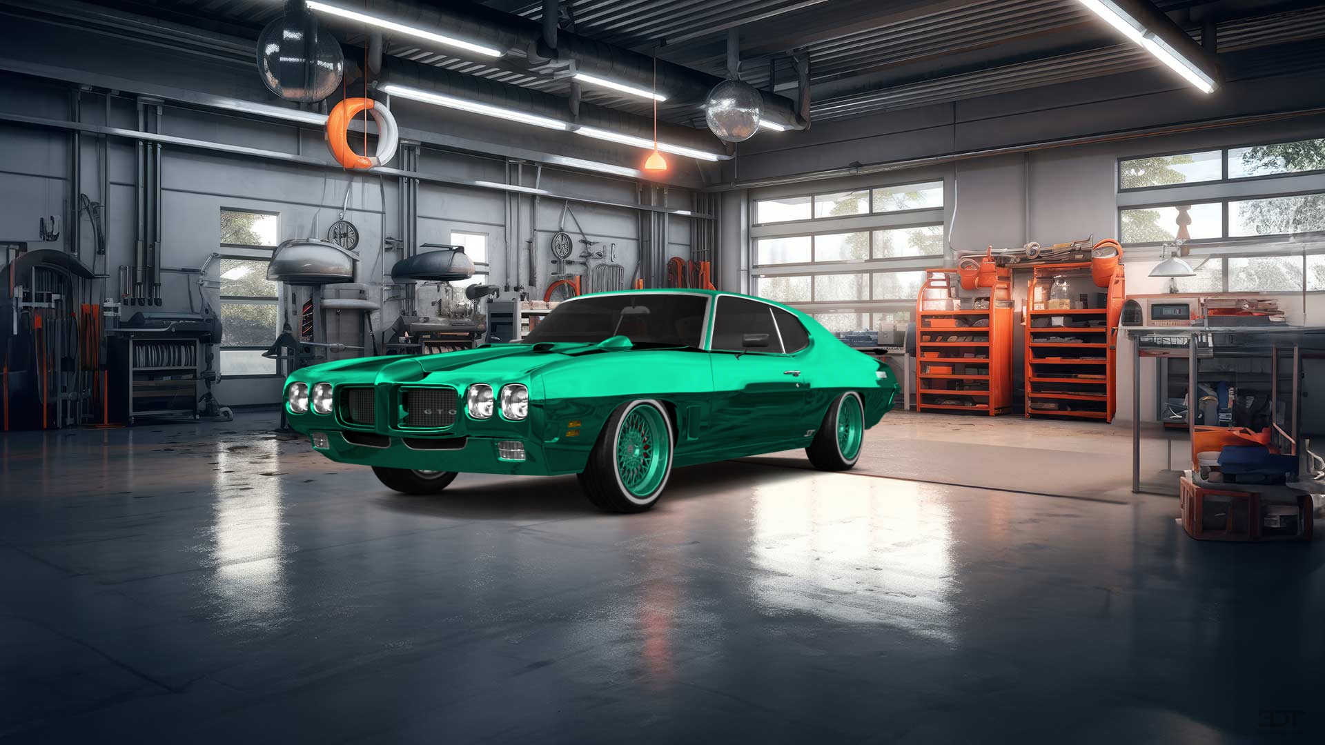 Pontiac GTO 2 Door Coupe 1970 tuning