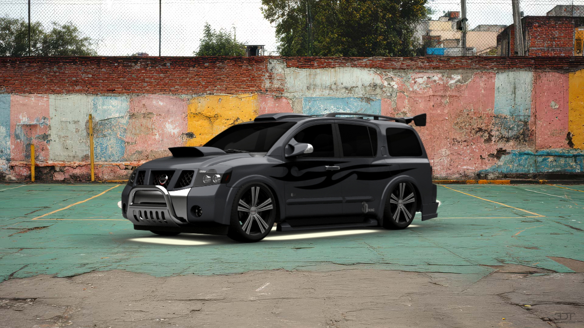Nissan Armada SUV 2008 tuning